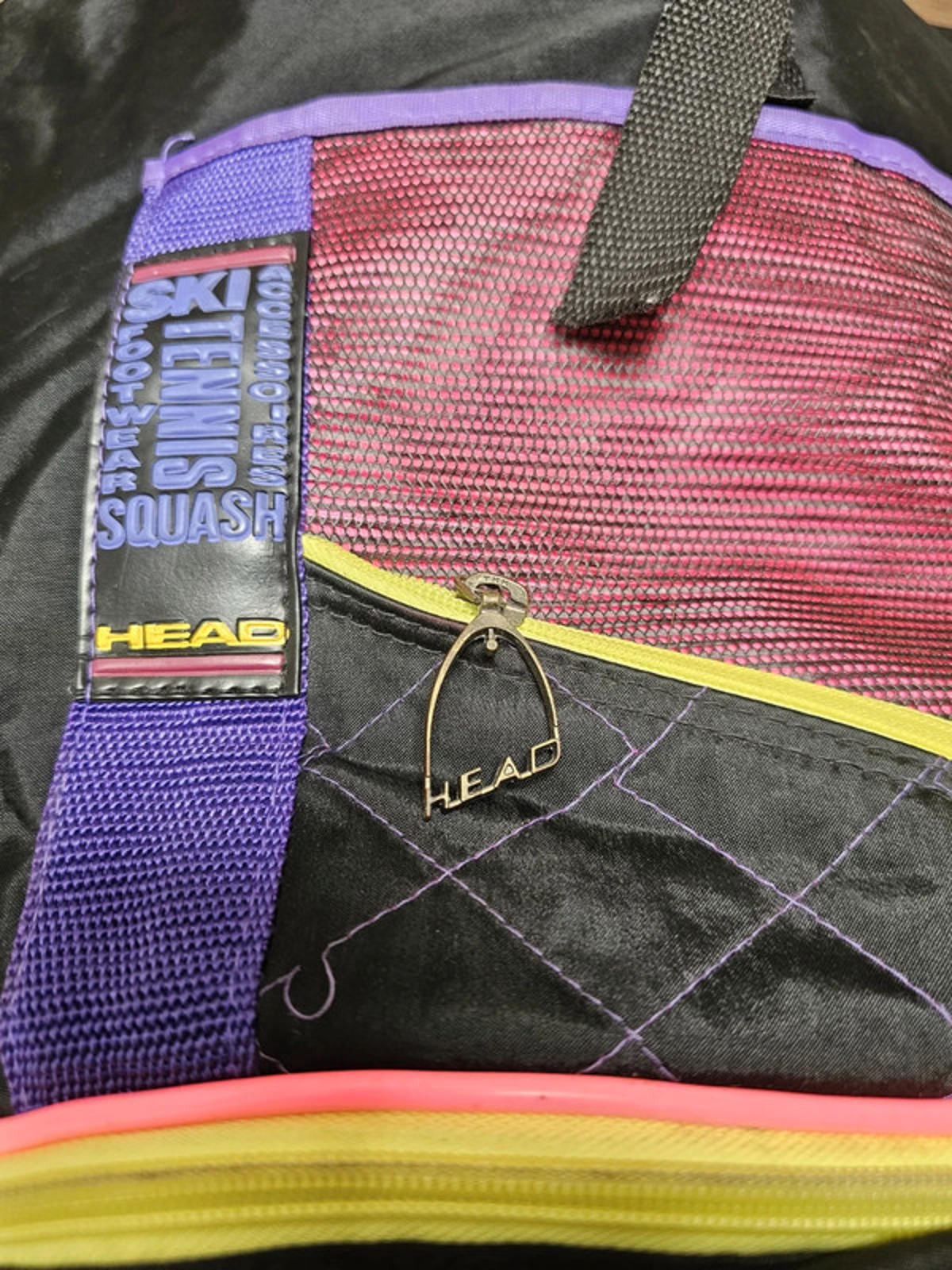 Vintage HEAD Global Warming Collection Backpack/Rucksack 80's/90's - Tennis