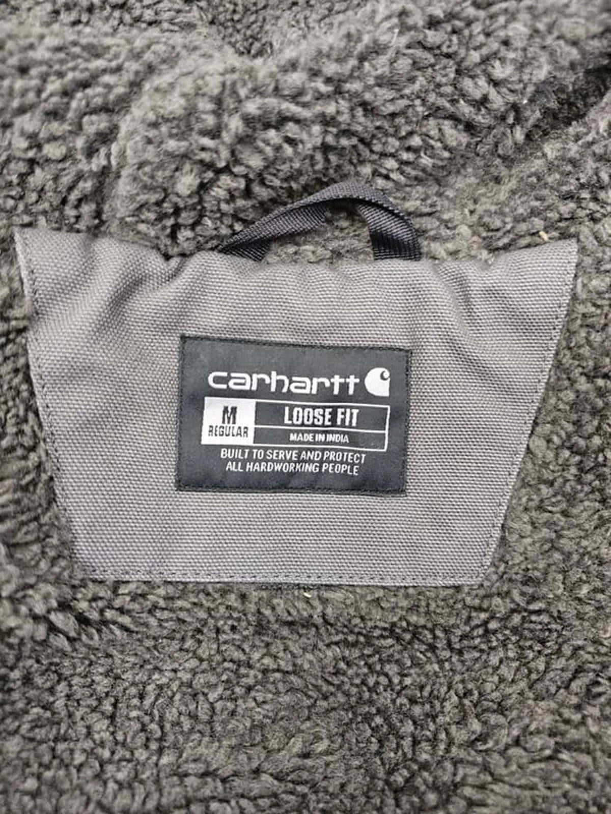 Carharrt Mens Charcoal Grey Arctic Lined Utility/Field Jacket - M/Medium L/Large