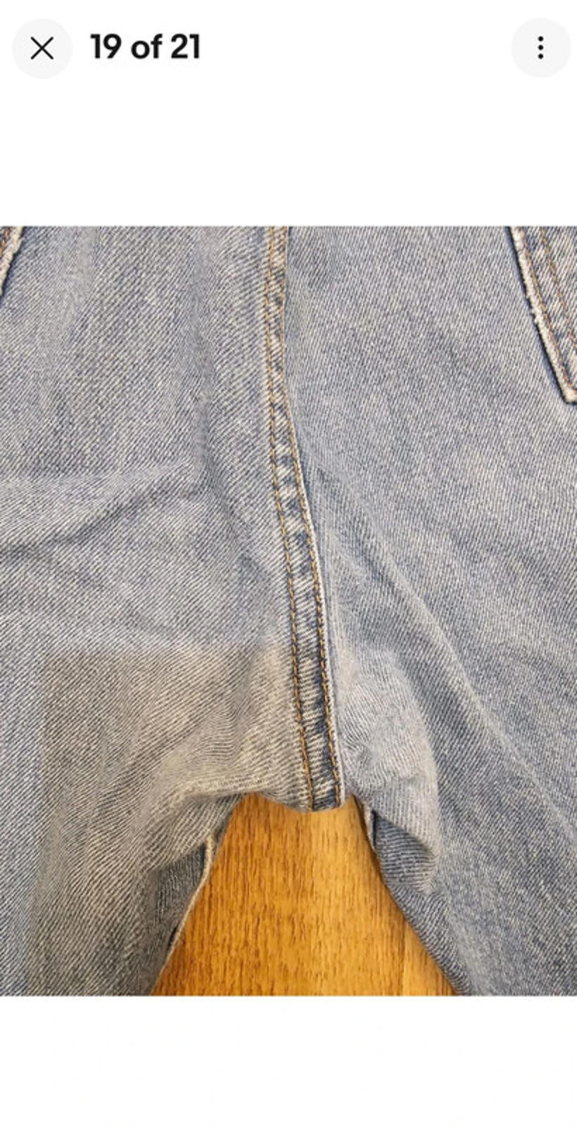 Levi's Vintage Orange Tab Blue Jeans 615 Straight Fit - W39/30L