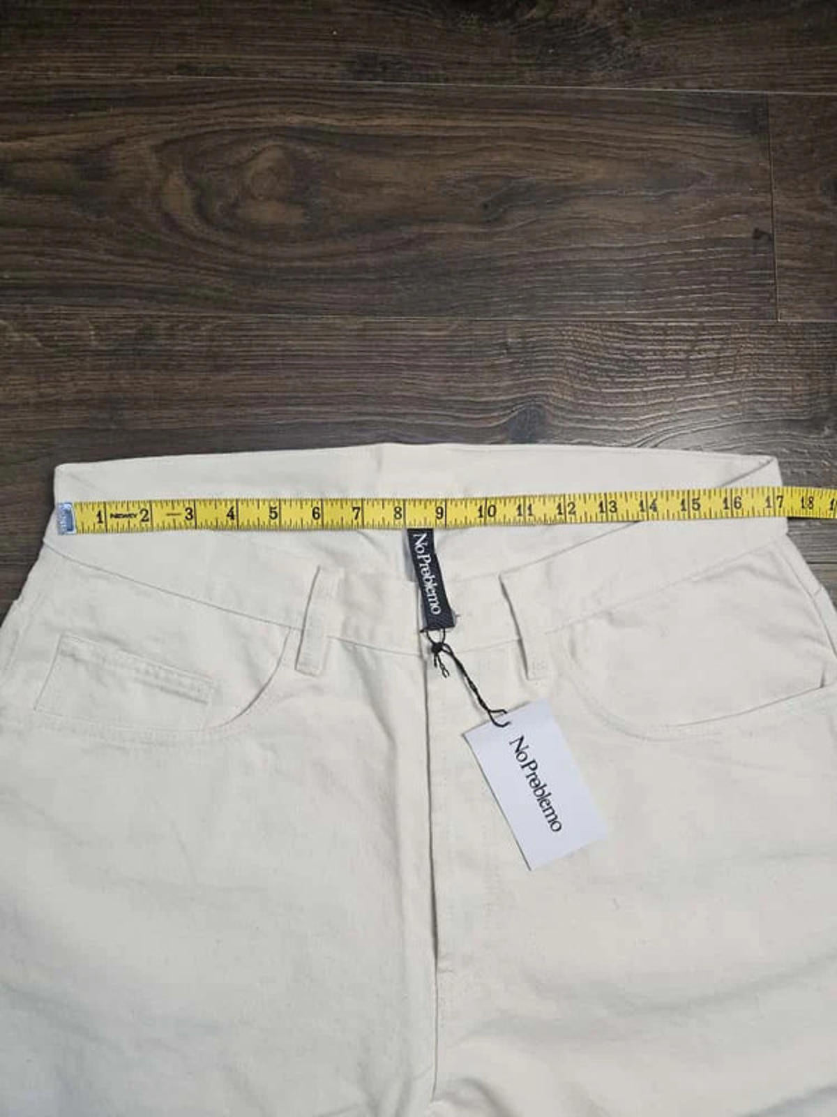 No Problemo Mens Jean Jorts Shorts - W34/L13
