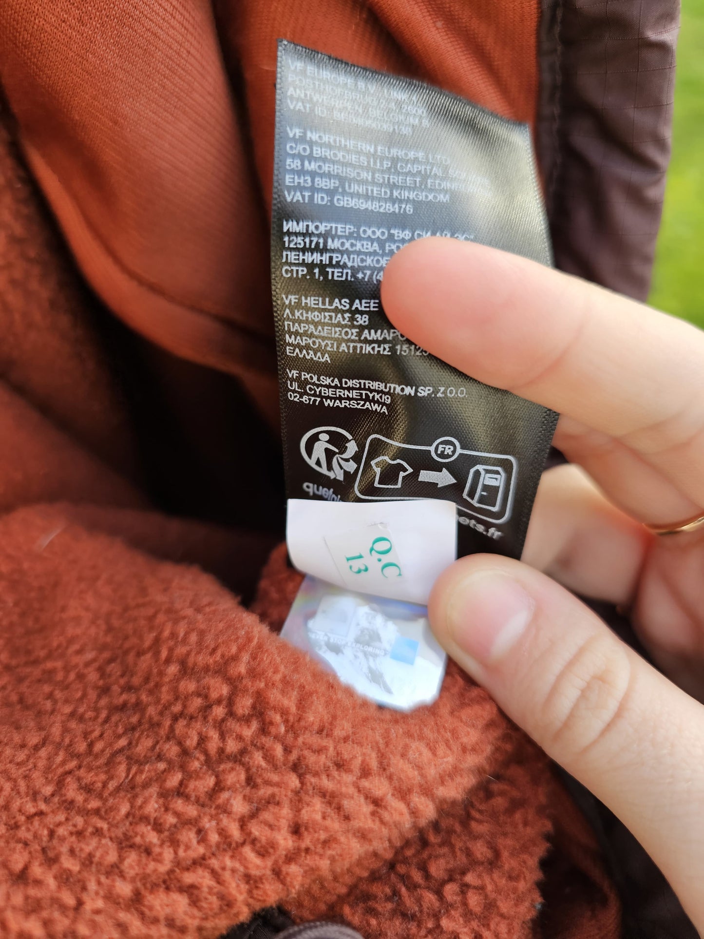 The North Face Button Up Pullover Fleece Jumper - M/Medium