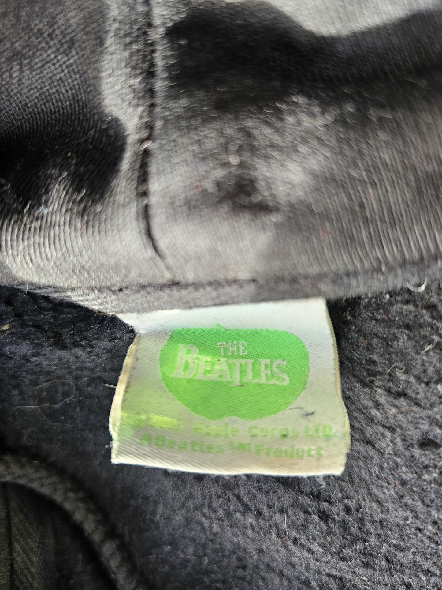 The Beatles Abbey Road Black Full Zip Up Hoodie - XL/Extra Large