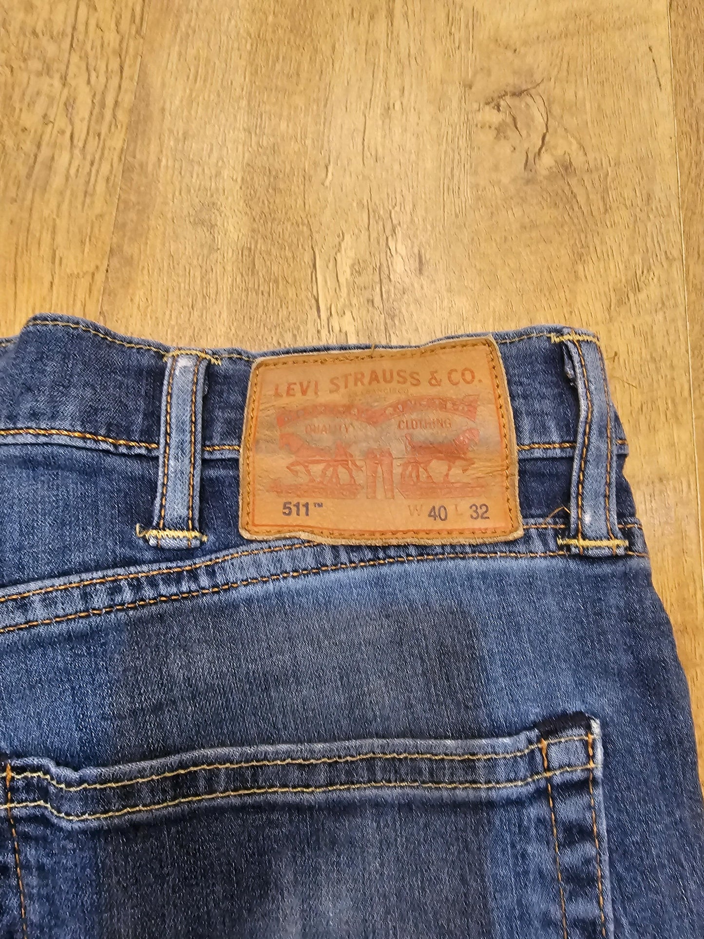Levi's Blue Jeans 511 Slim Fit - W39/32L
