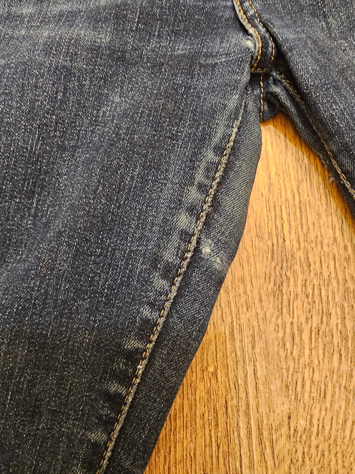 Levi's Womens Blue Jeans 721 High Rise Skinny Fit - W26/34L