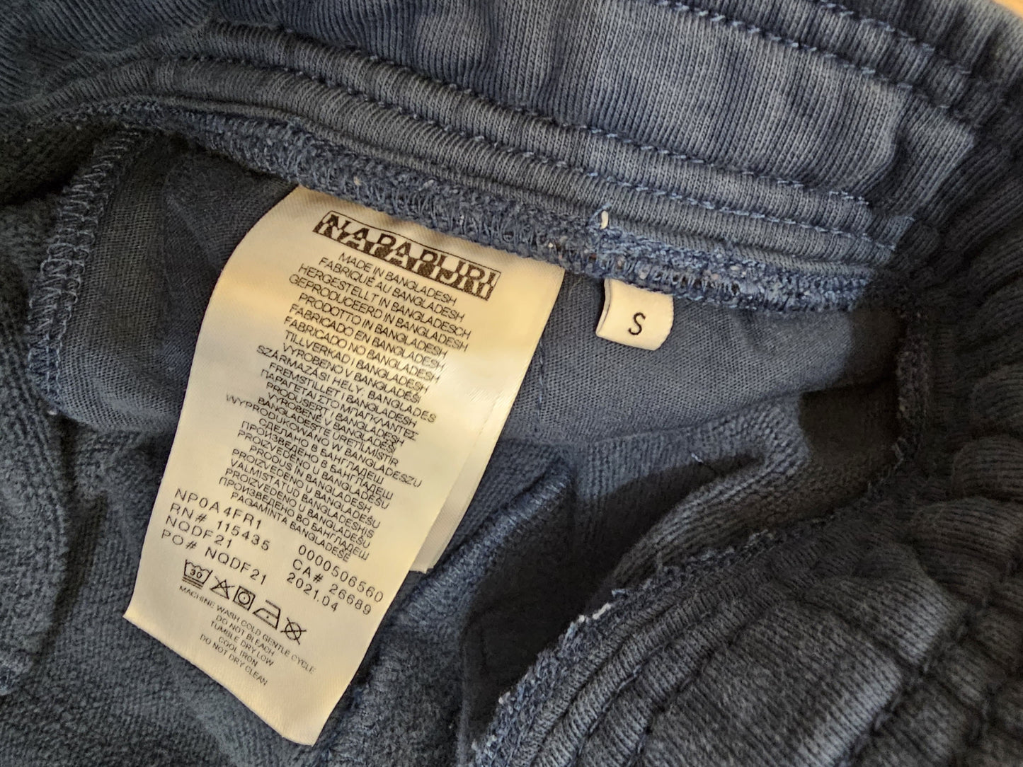 Napapijri Bamix Navy Blue Sweatshirt & Joggers Matching Set - S/M Small/Medium