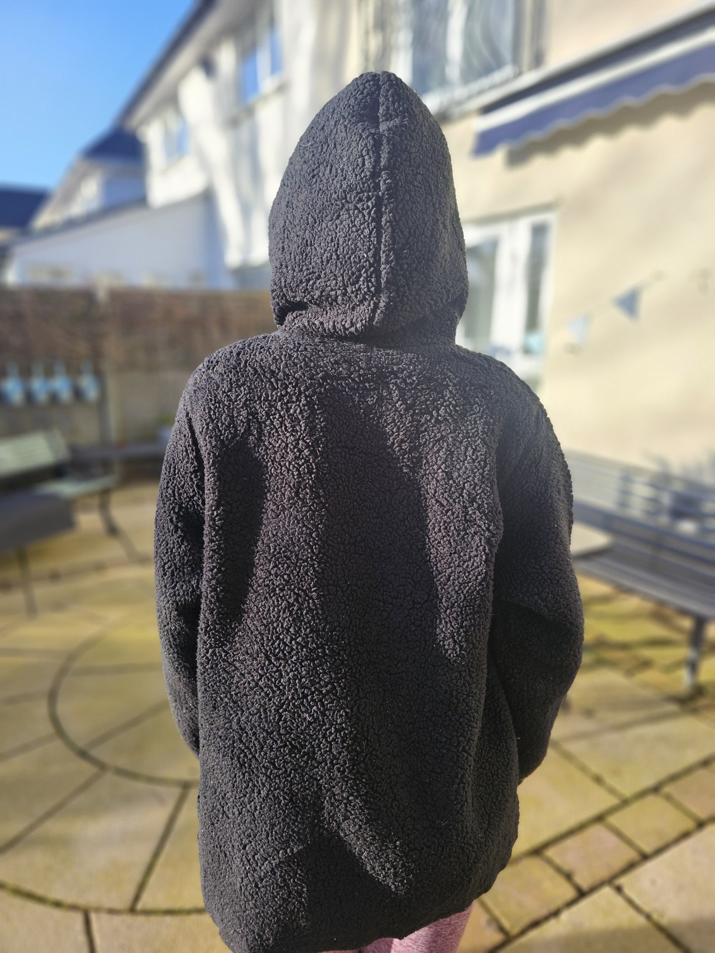 Vintage Fila 1/2 Zip Black Fleece Pullover Jumper - 1X / XL / Extra Large