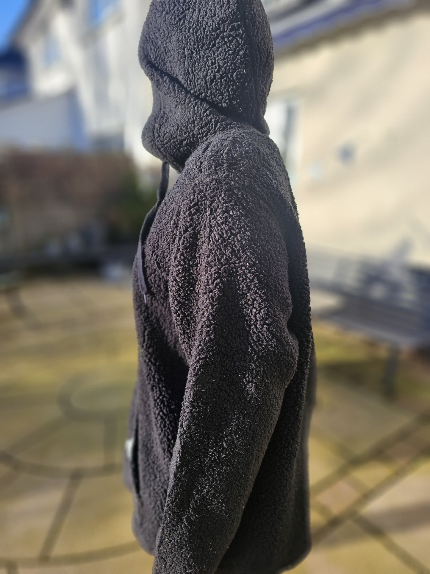 Vintage Fila 1/2 Zip Black Fleece Pullover Jumper - 1X / XL / Extra Large