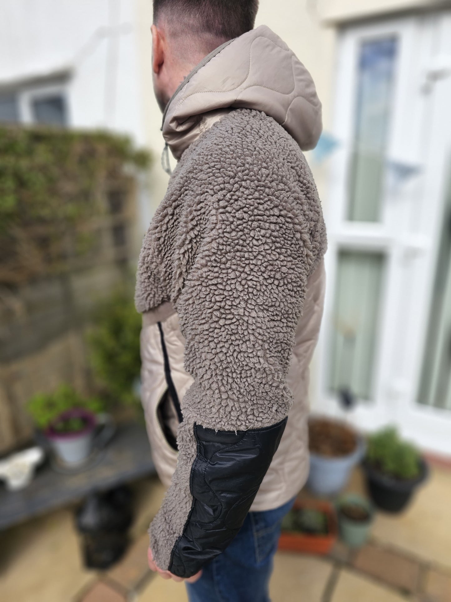 Awesome Nike Heritage Panelled Zip-Through Hooded Fleece Jacket - M/Medium