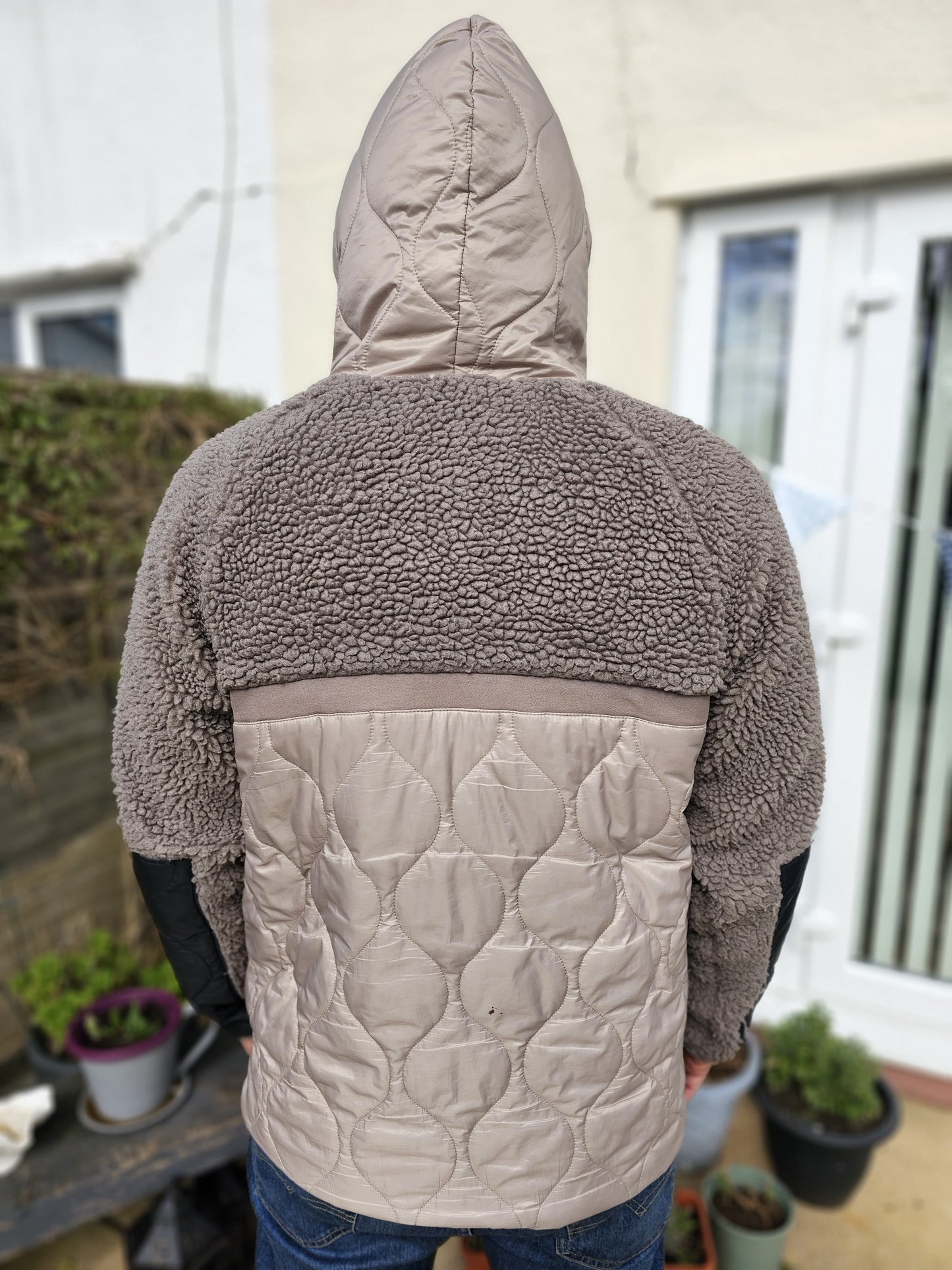 Awesome Nike Heritage Panelled Zip-Through Hooded Fleece Jacket - M/Medium