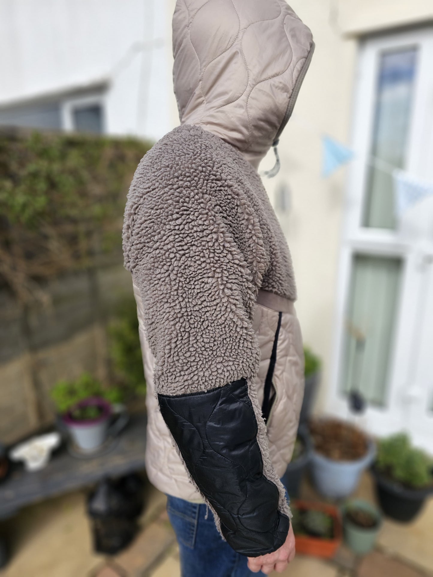 Awesome Nike Heritage Panelled Zip-Through Hooded Fleece Jacket - M/Medium