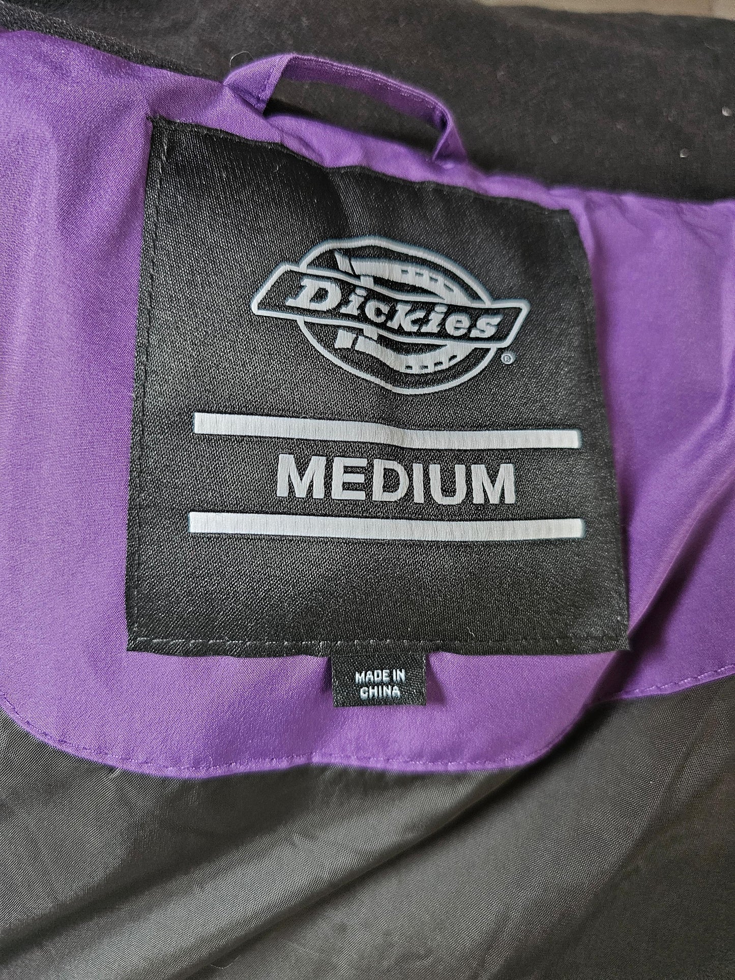 Awesome Dickies Olaton Jacket In Deep Purple Puffer M/Medium
