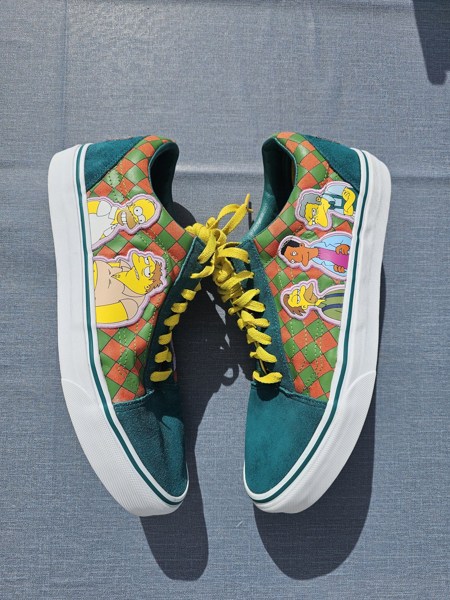 Awesome Vans X The Simpsons Moes Bar Sneakers Shoes UK 10/US11/EUR44.5