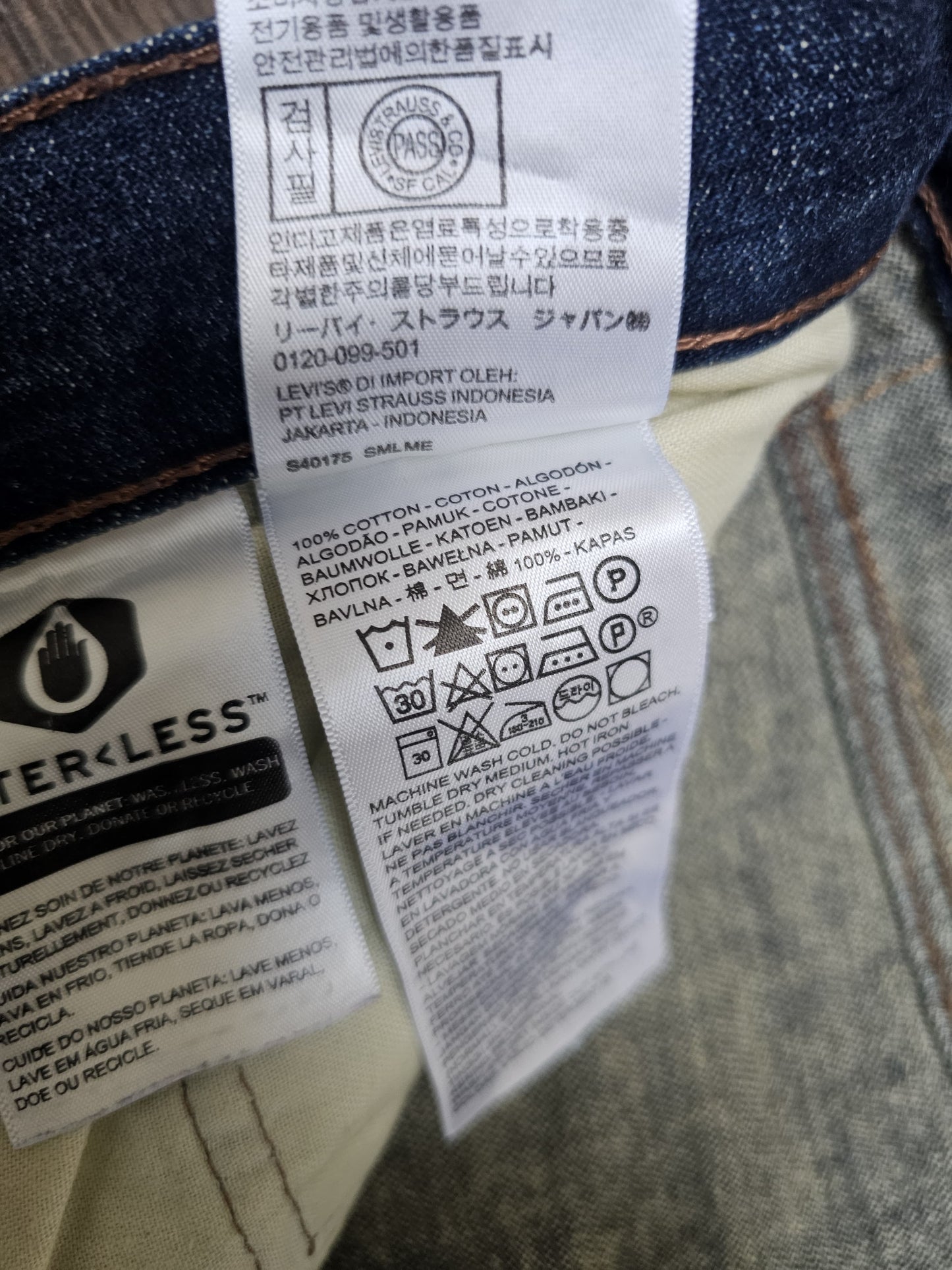 Levi's Mens Blue Jeans 511 Slim Fit W29/30L Denim