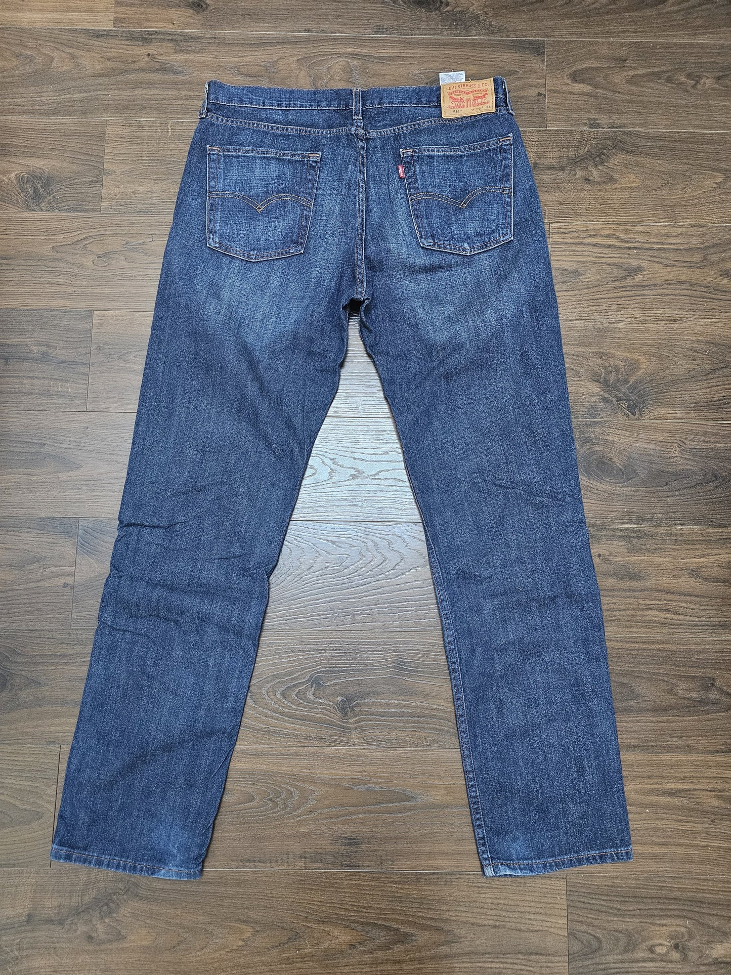 Levi's Mens Blue Jeans 511 Slim Fit W29/30L Denim