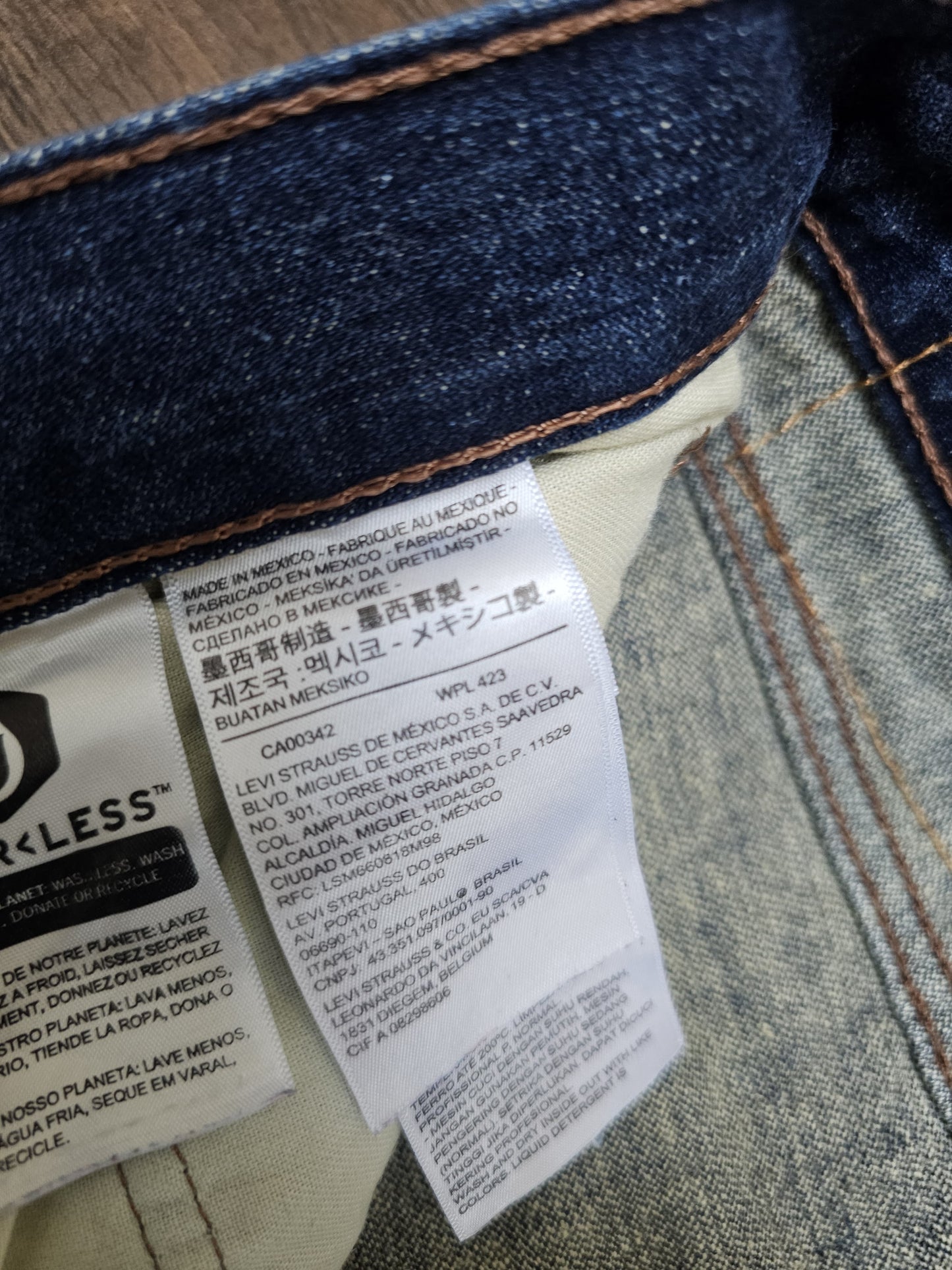 Levi's Mens Blue Jeans 511 Slim Fit W29/30L Denim