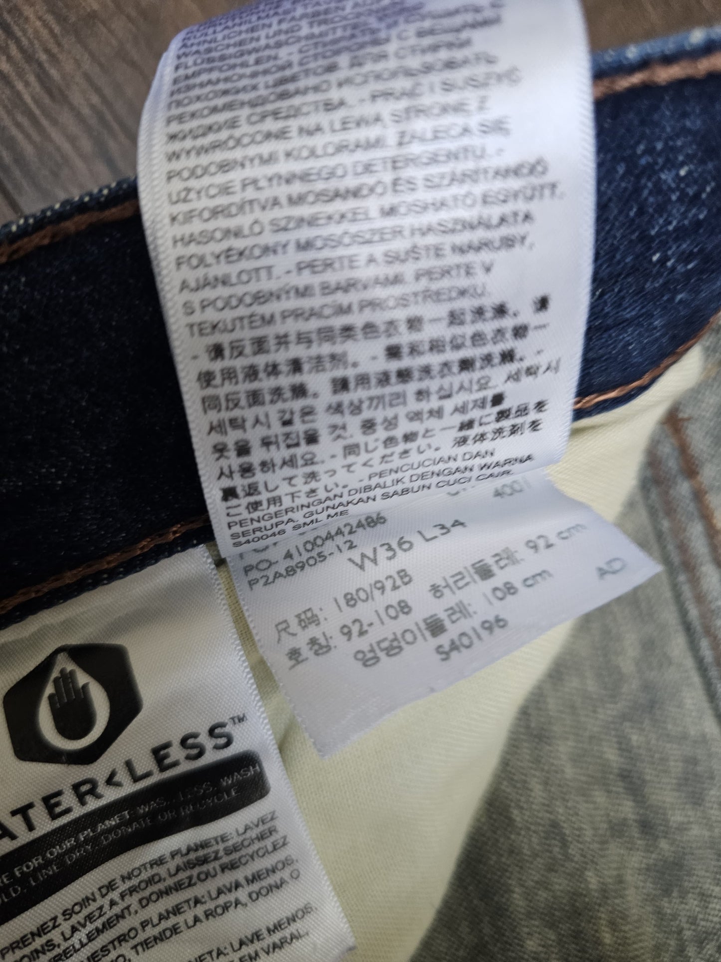 Levi's Mens Blue Jeans 511 Slim Fit W29/30L Denim