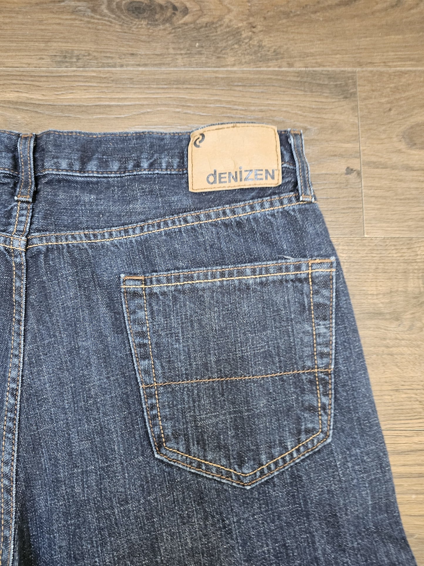 Levi's Mens Blue Jeans 281 Straight Fit W37/32L Denim