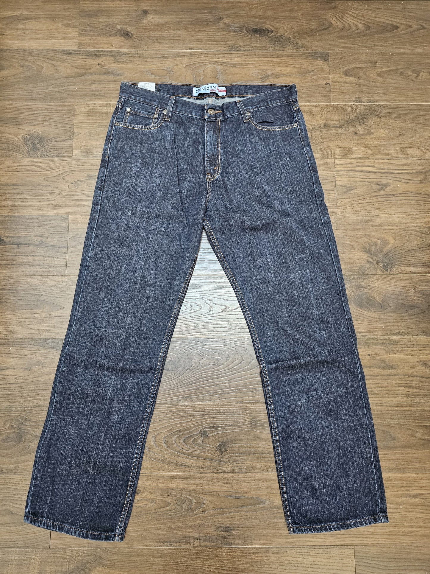Levi's Mens Blue Jeans 281 Straight Fit W37/32L Denim
