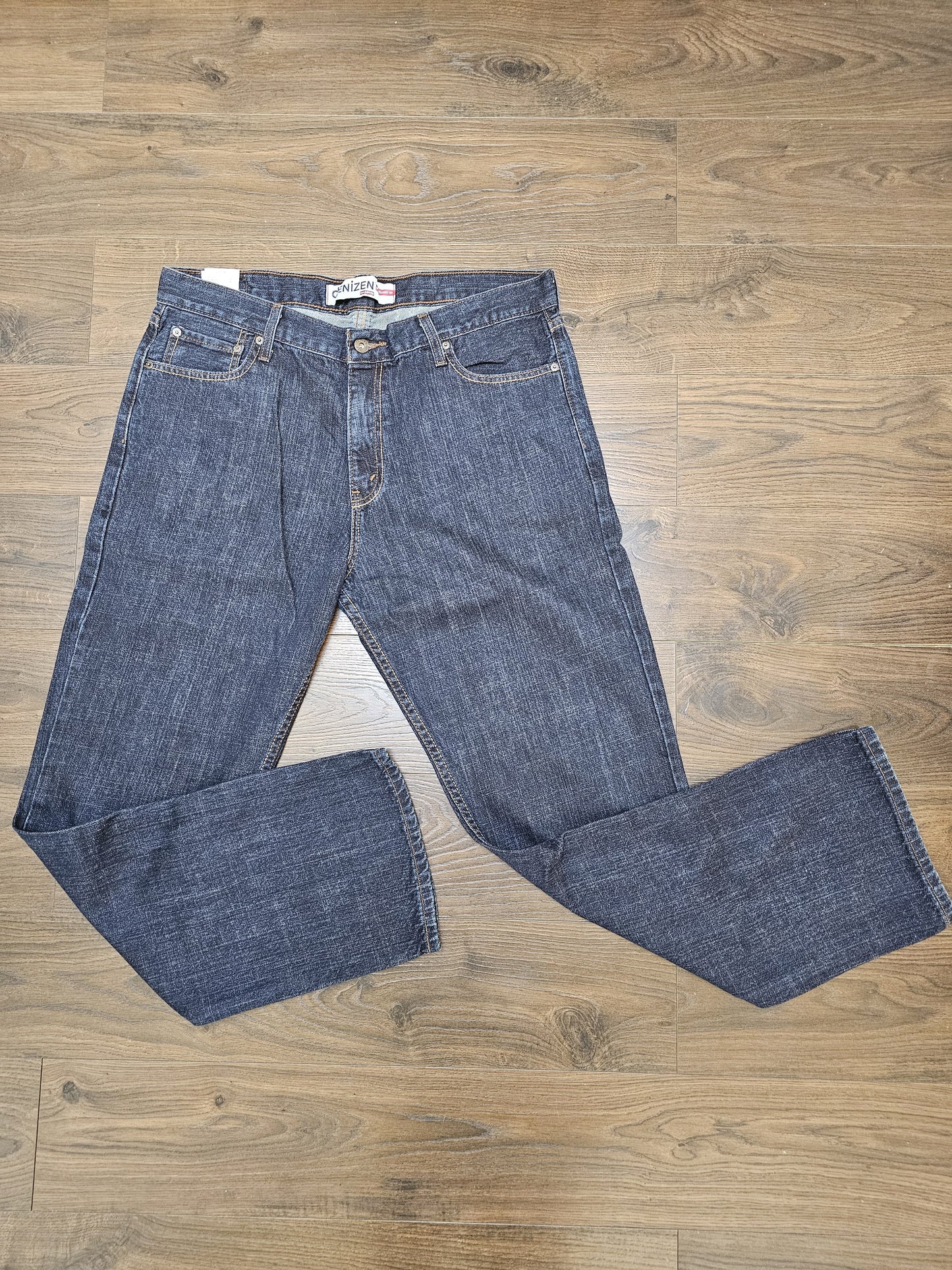 Levi's Mens Blue Jeans 281 Straight Fit W37/32L Denim