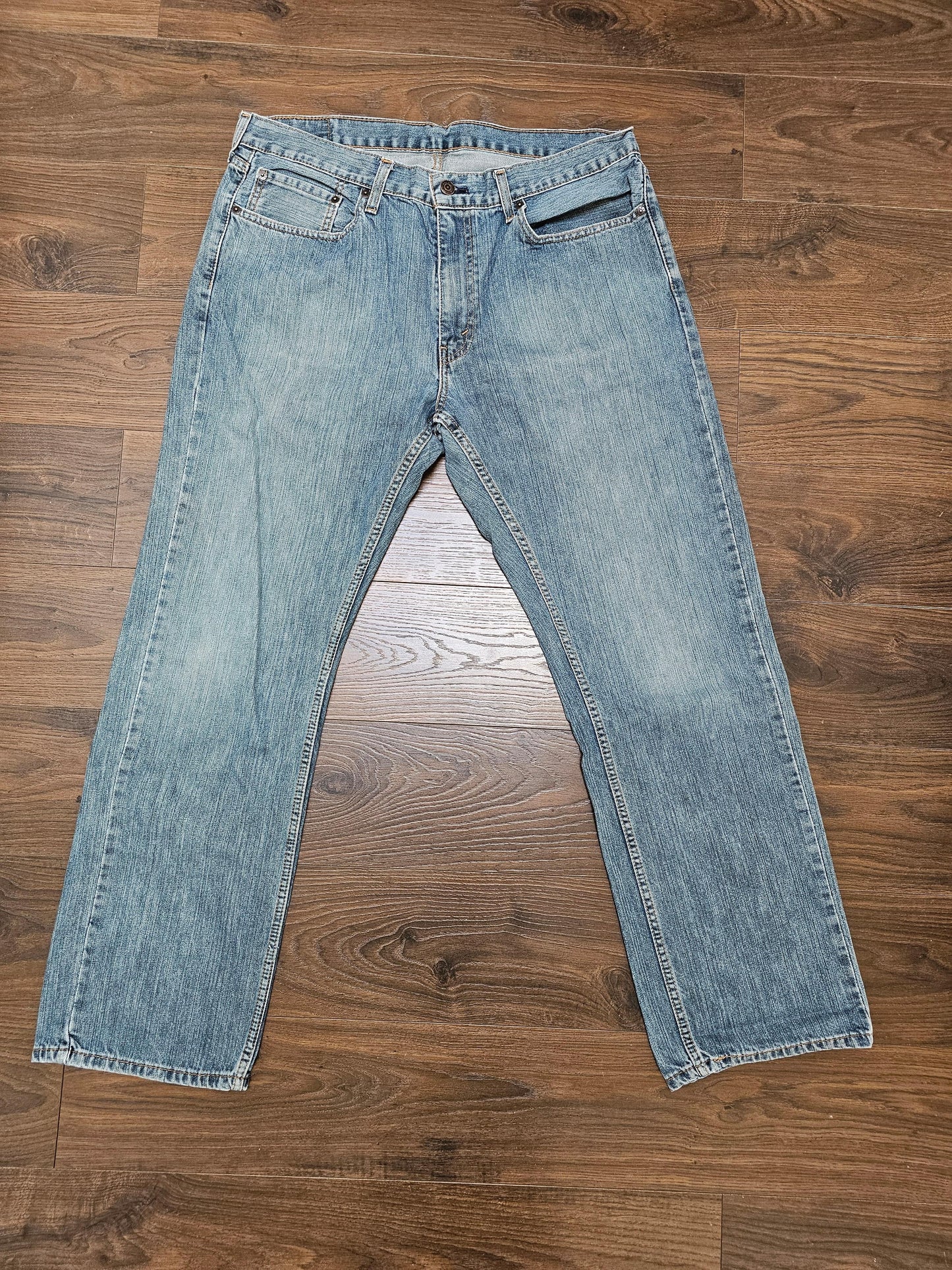 Levi's Mens Blue Jeans 559 Relaxed Straight Fit W36/30L Denim