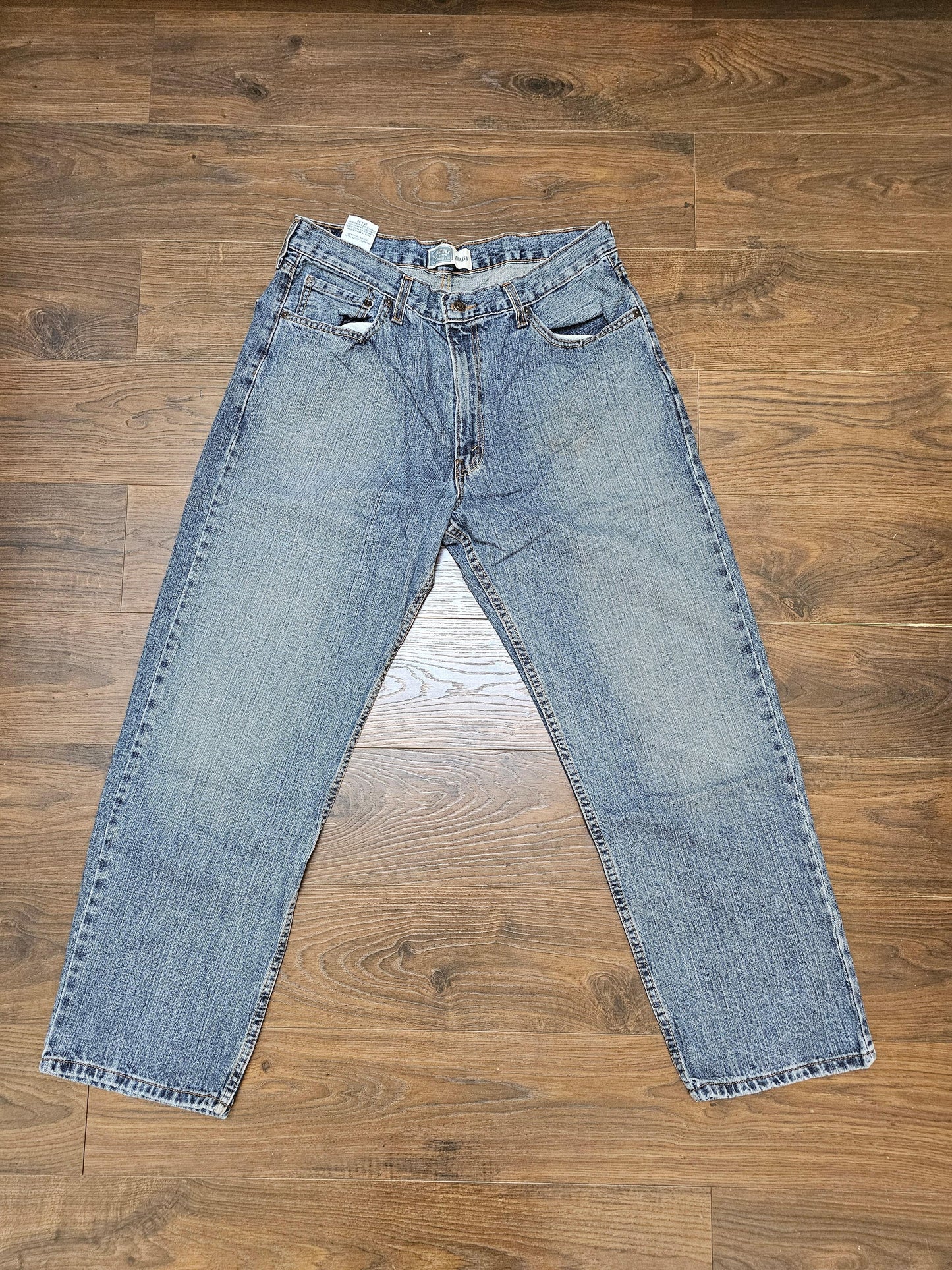 Levi's Mens Blue Jeans Relaxed Fit W33/29L Denim