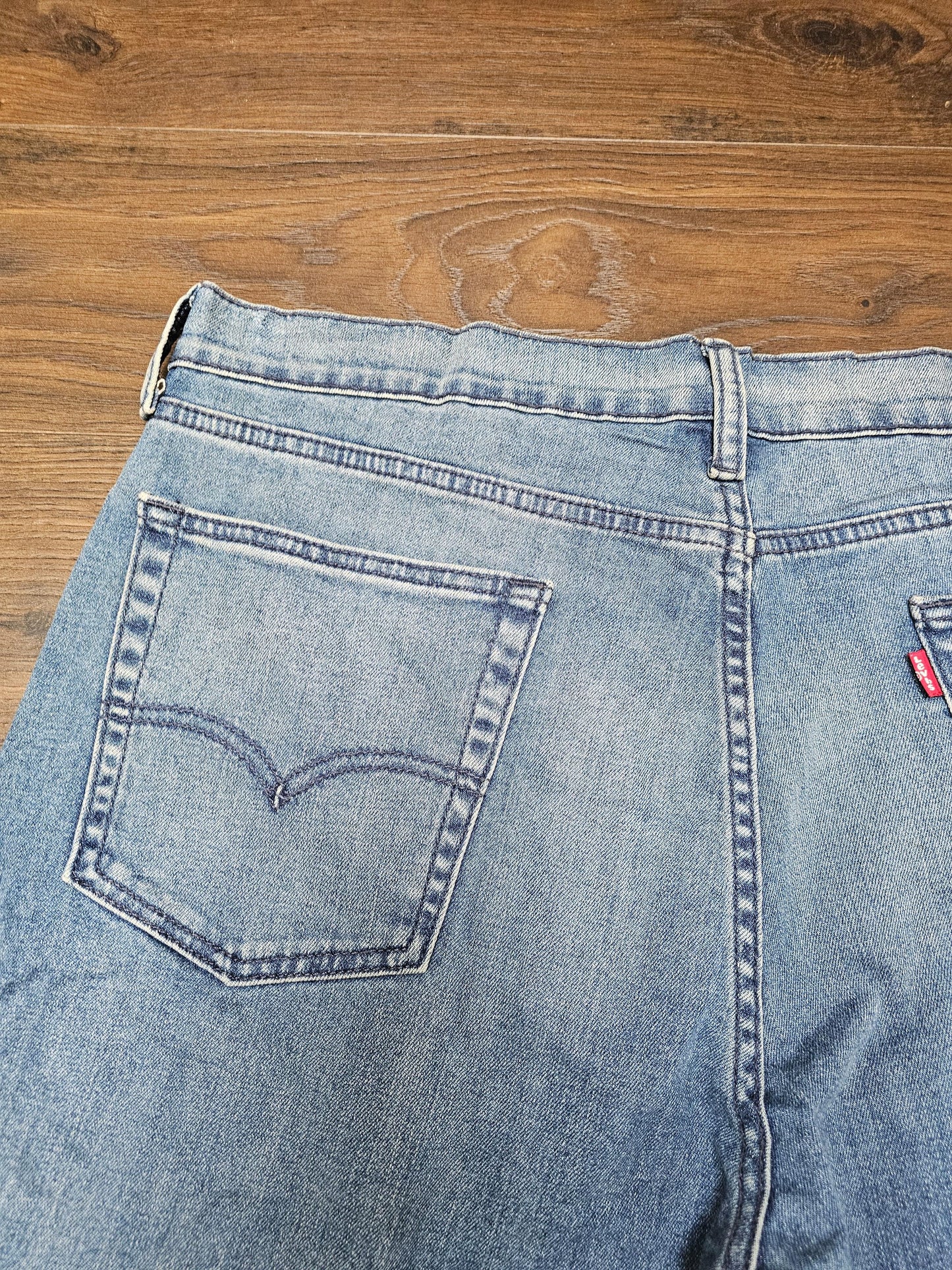 Levi's Mens Blue Jeans 514 Straight Fit W38/29L