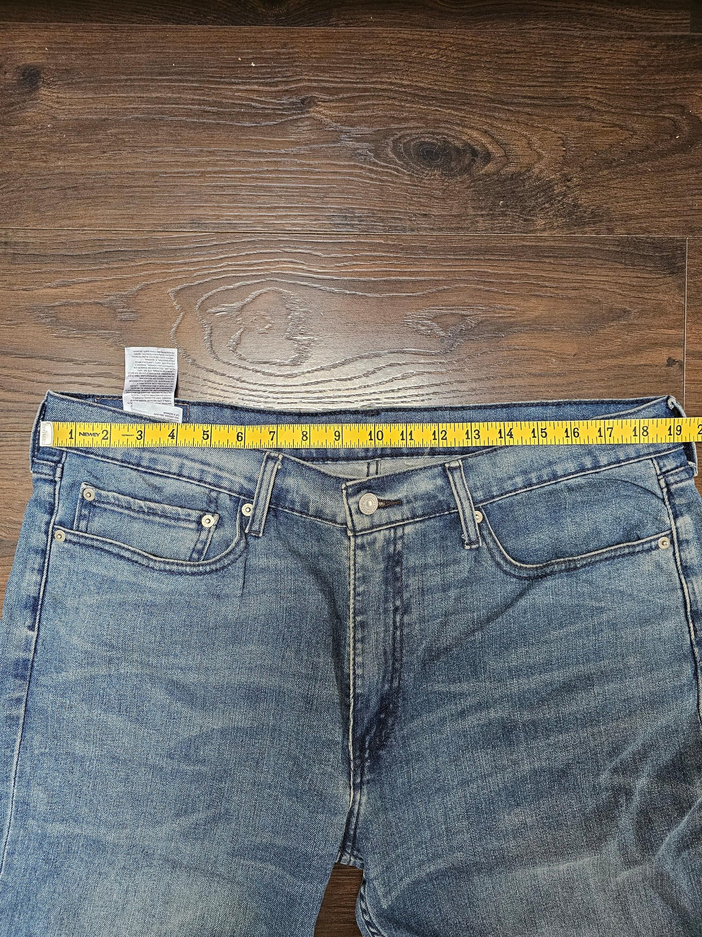 Levi's Mens Blue Jeans 514 Straight Fit W38/29L