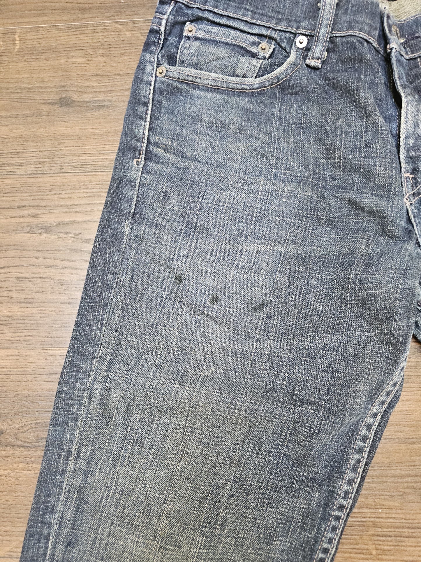 Levi's Mens Blue Jeans 511 Slim Fit W32/32L Denim