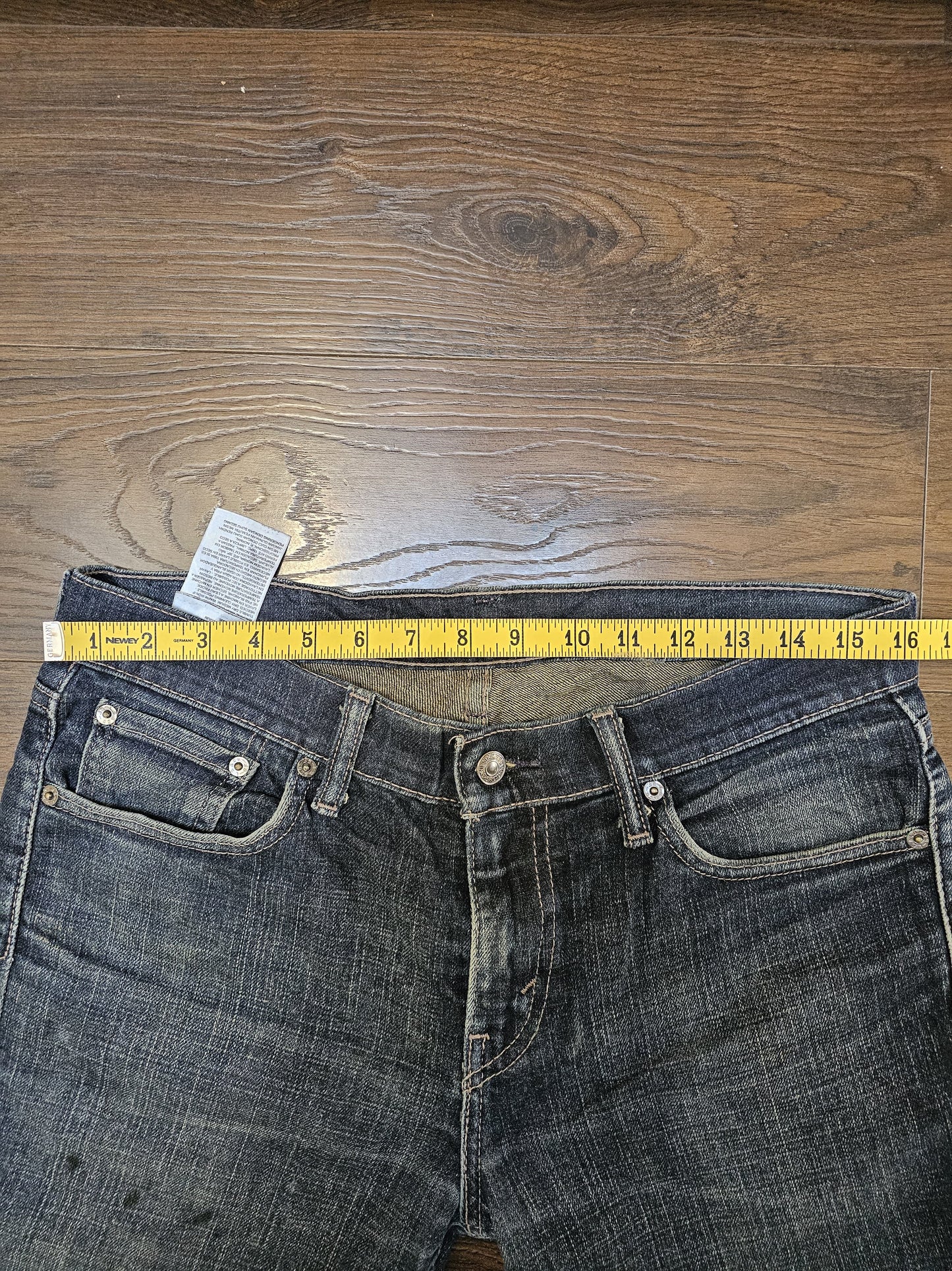 Levi's Mens Blue Jeans 511 Slim Fit W32/32L Denim