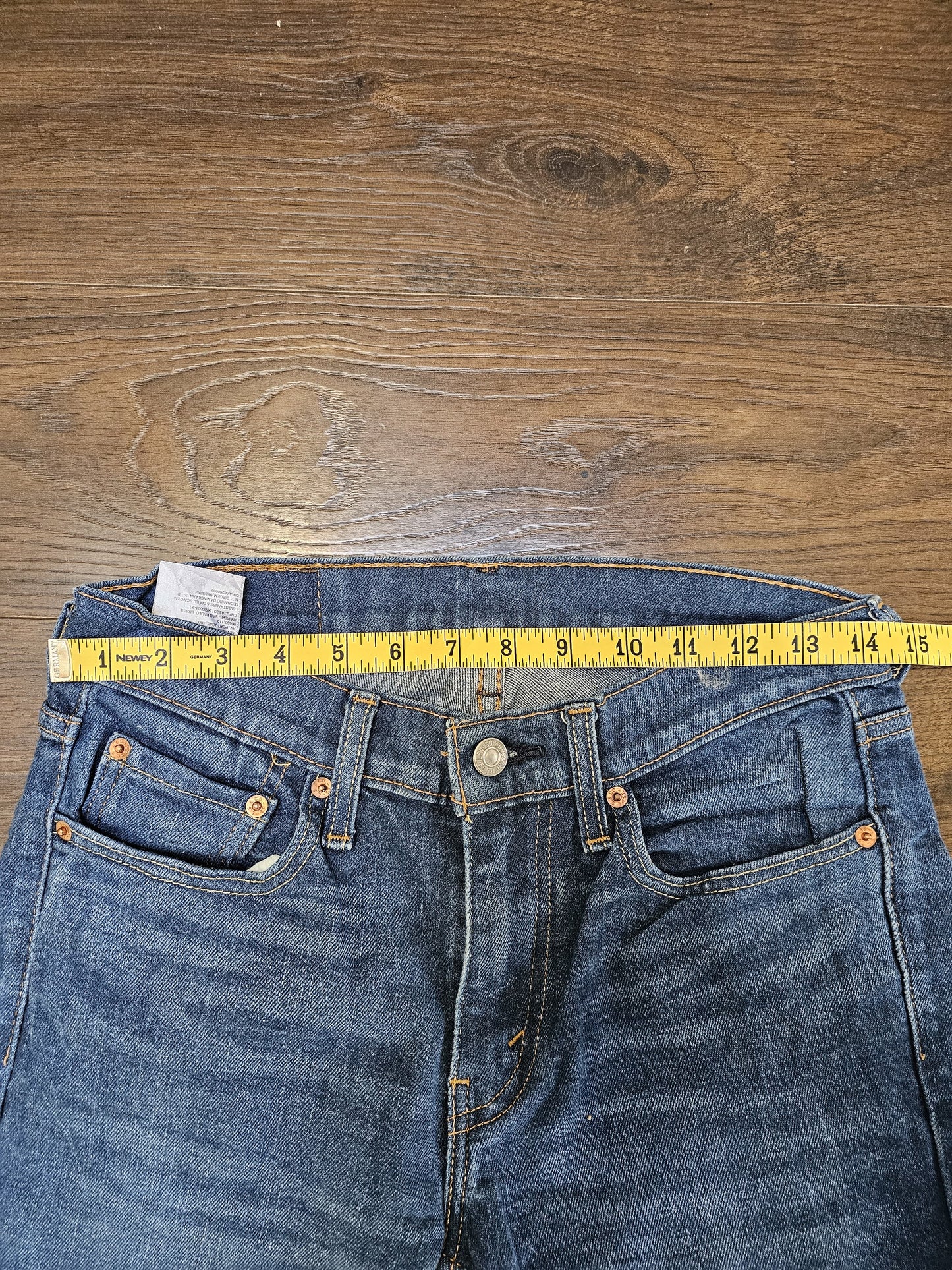 Levi's Mens Blue Jeans 514 Straight Fit W29/32L Denim