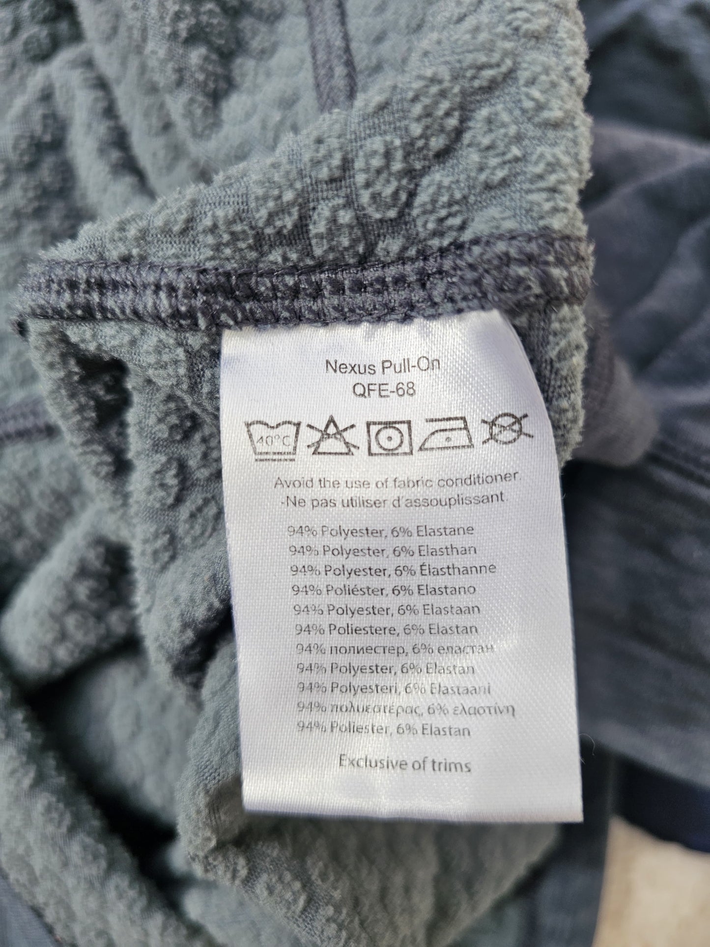 Men's Rab Nexus Pull On Steel Grey - M/Medium