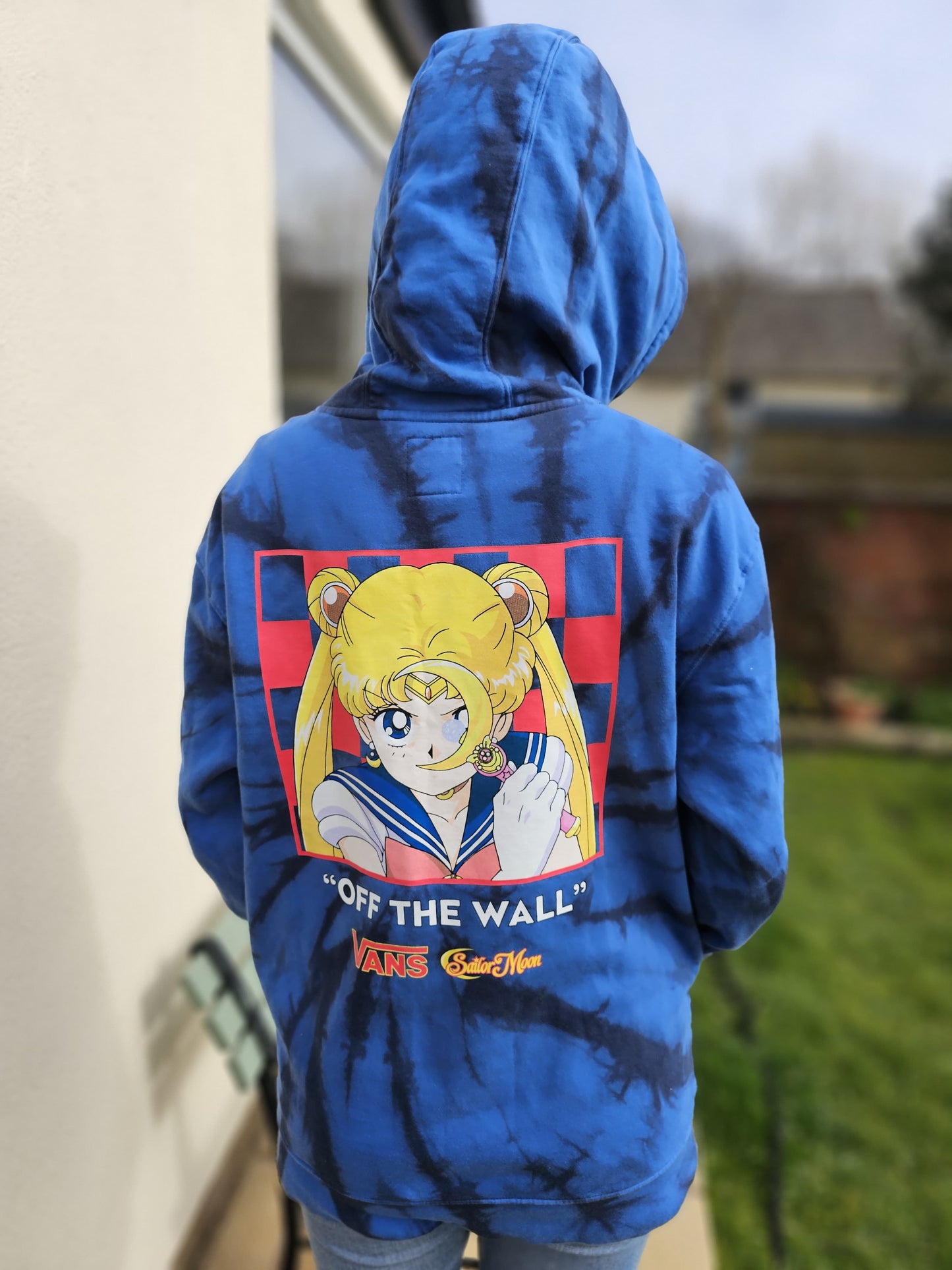 VANS x Sailor Moon Collaboration Pullover Hoodie Jumper M/Medium