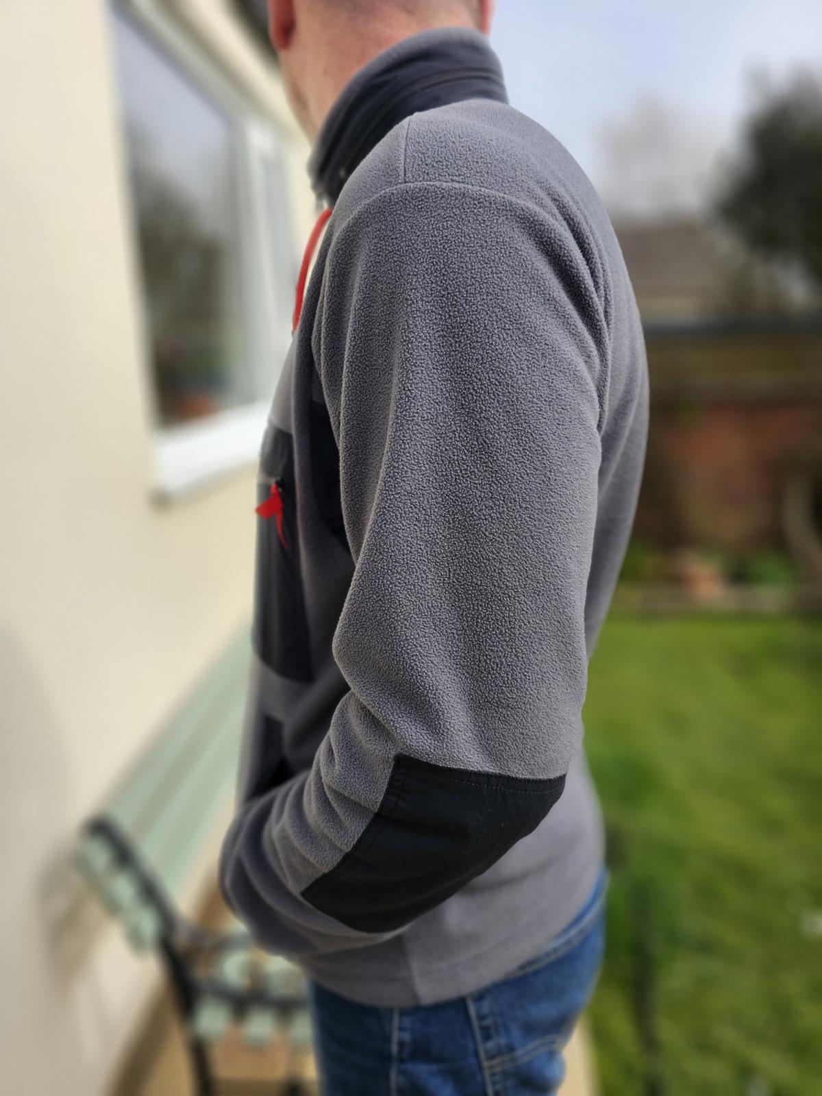 Berghaus Unisex Ascent 91 Black/Grey Full Zip Hooded Fleece Jacket - M/Medium
