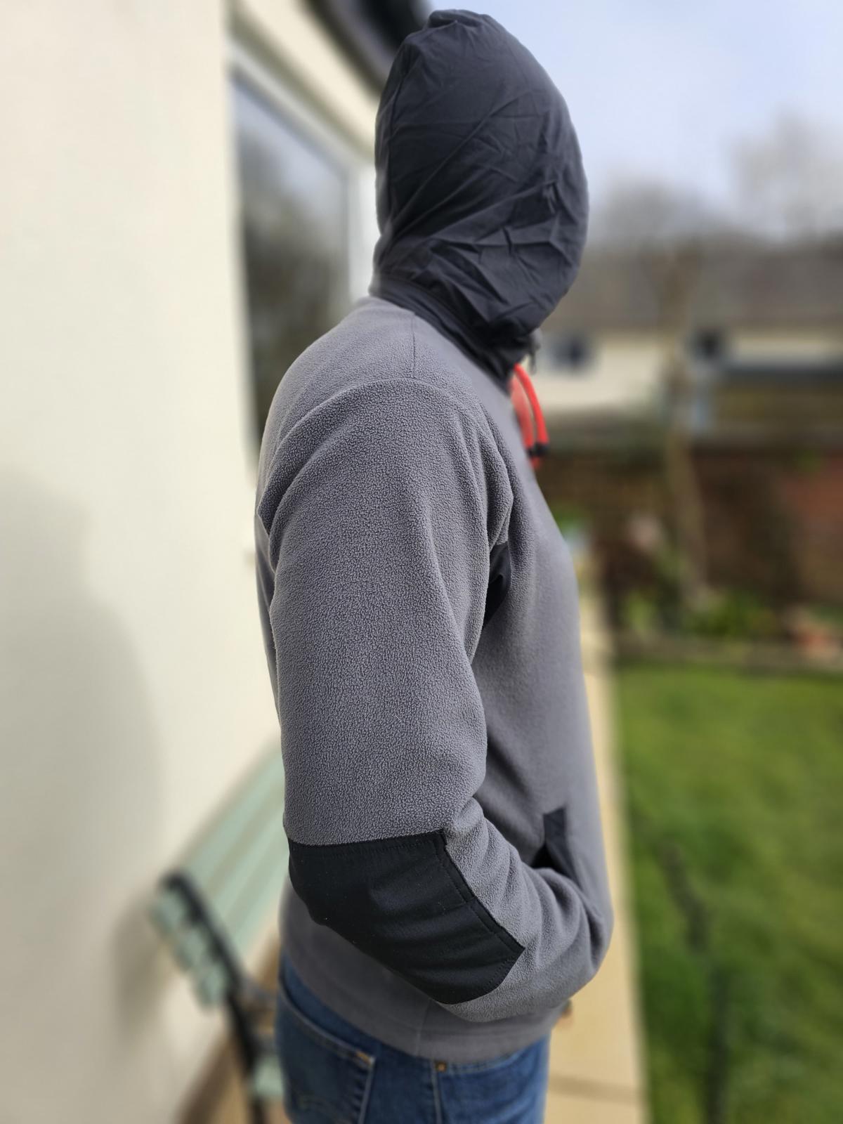 Berghaus Unisex Ascent 91 Black/Grey Full Zip Hooded Fleece Jacket - M/Medium