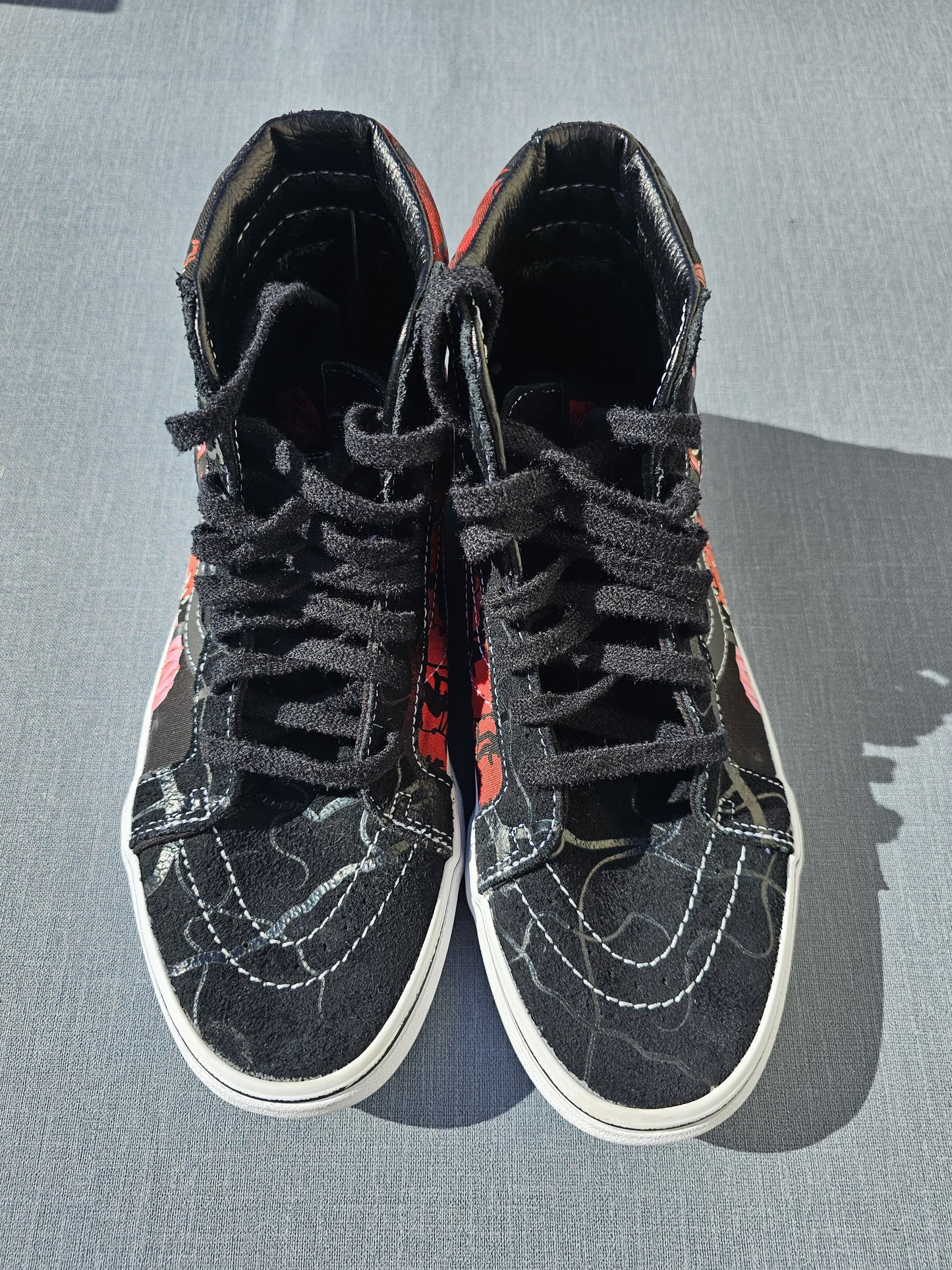 Vans X Stranger Things High Top Sneakers Trainers Skate Shoes UK 7 Rare