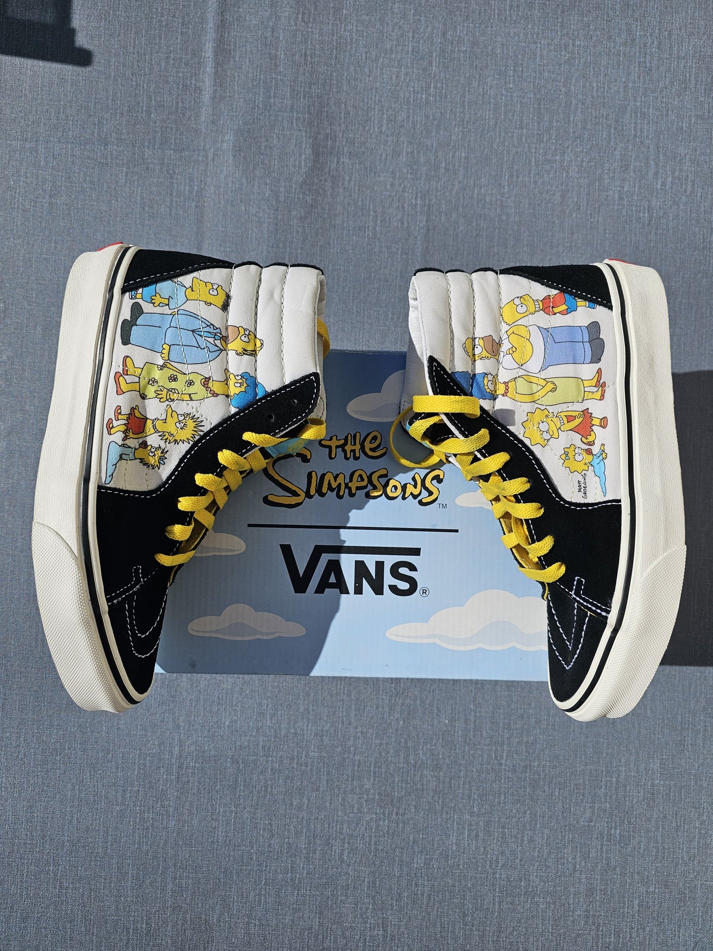 Awesome Vans X The Simpsons 1987-2020 Sneakers Trainers Skate Shoes UK 5/EUR 38