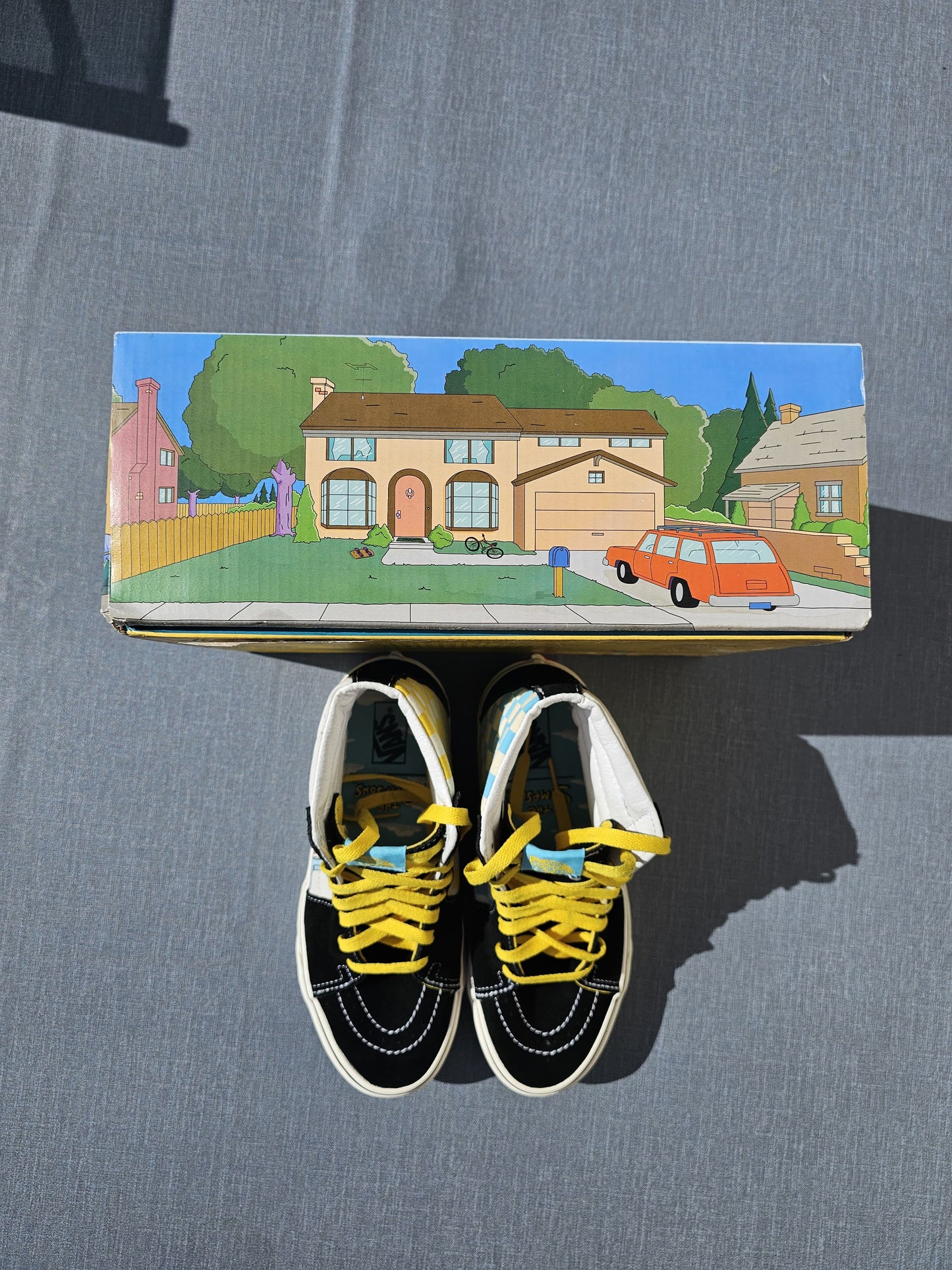 Awesome Vans X The Simpsons 1987-2020 Sneakers Trainers Skate Shoes UK 5/EUR 38