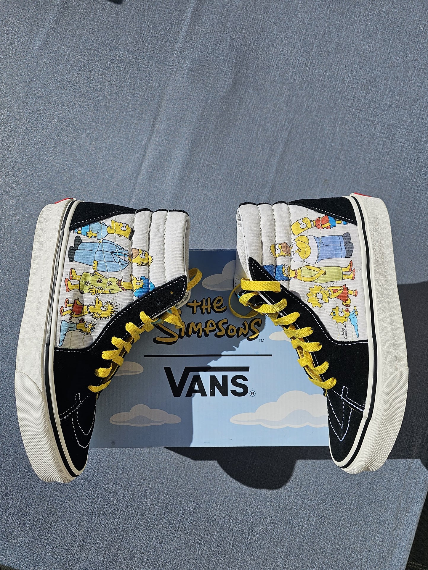 Awesome Vans X The Simpsons 1987-2020 Sneakers Trainers Skate Shoes UK 5/EUR 38