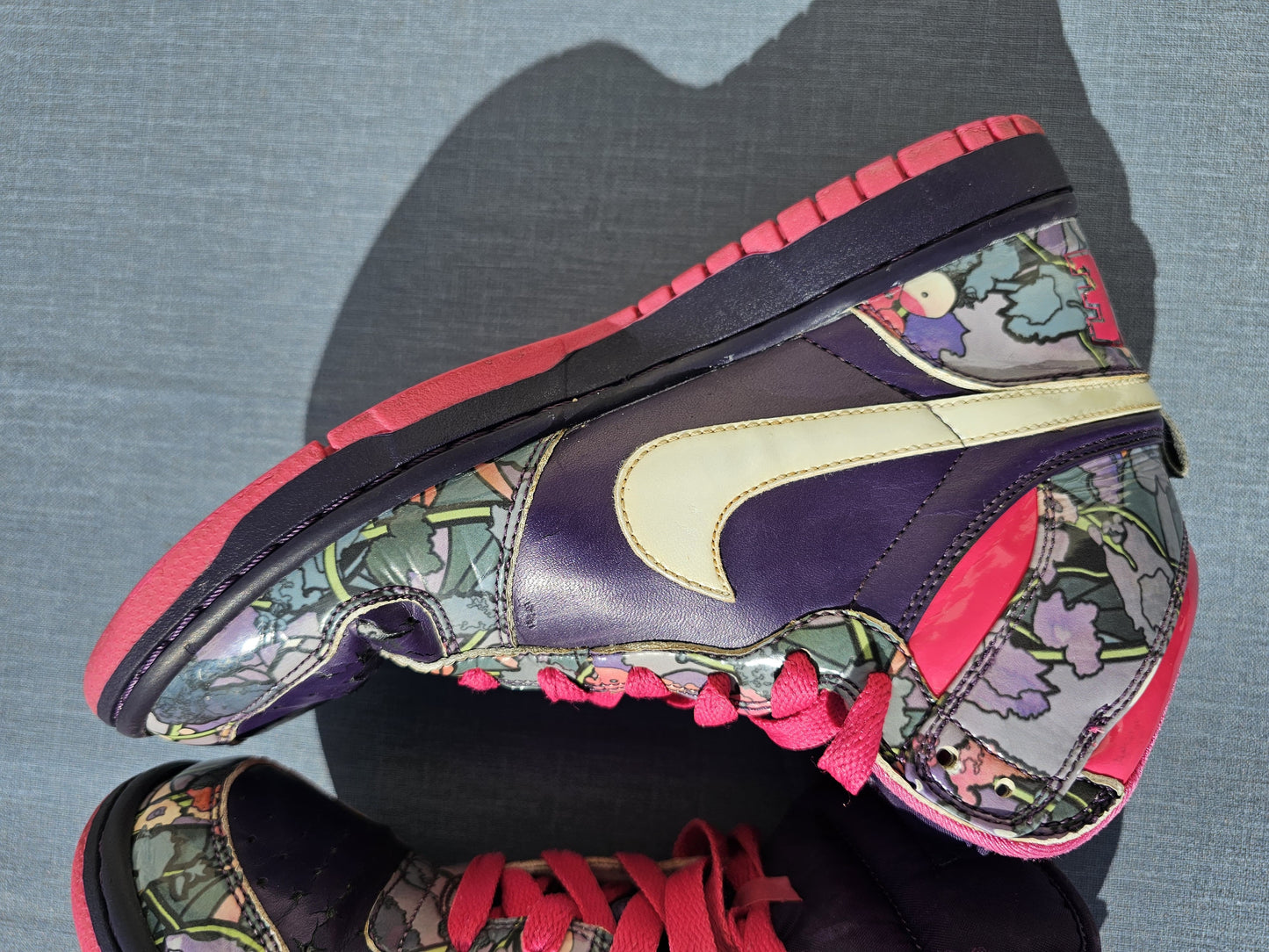 Nike Dunk-Women’s 2009 Vintage Grand High Top Trainers Sneakers UK 6 358858-511
