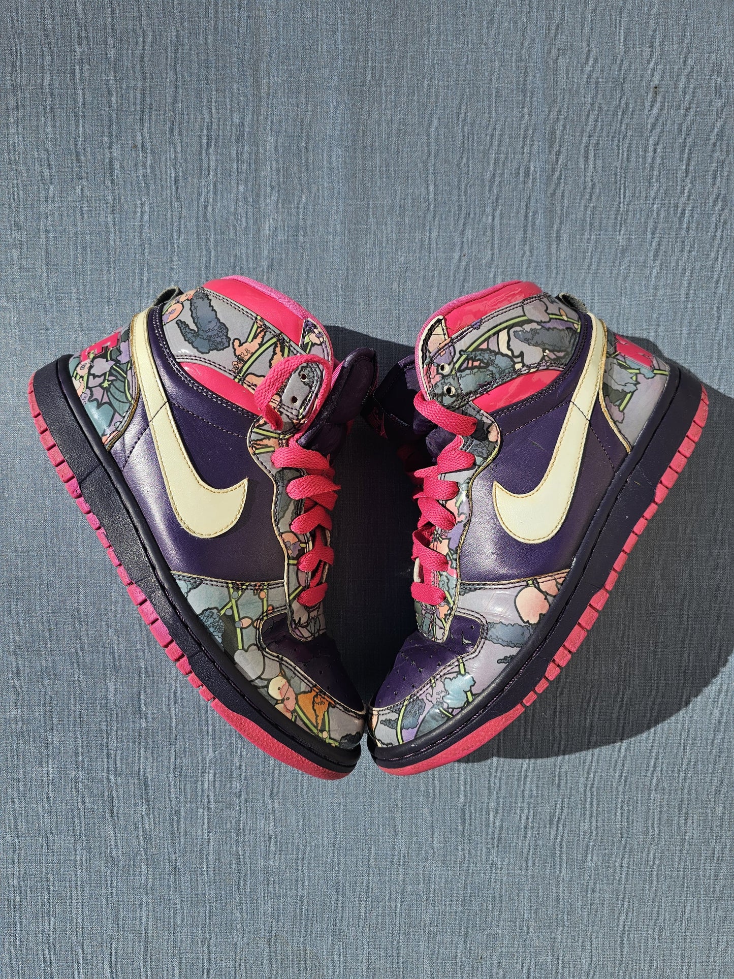 Nike Dunk-Women’s 2009 Vintage Grand High Top Trainers Sneakers UK 6 358858-511