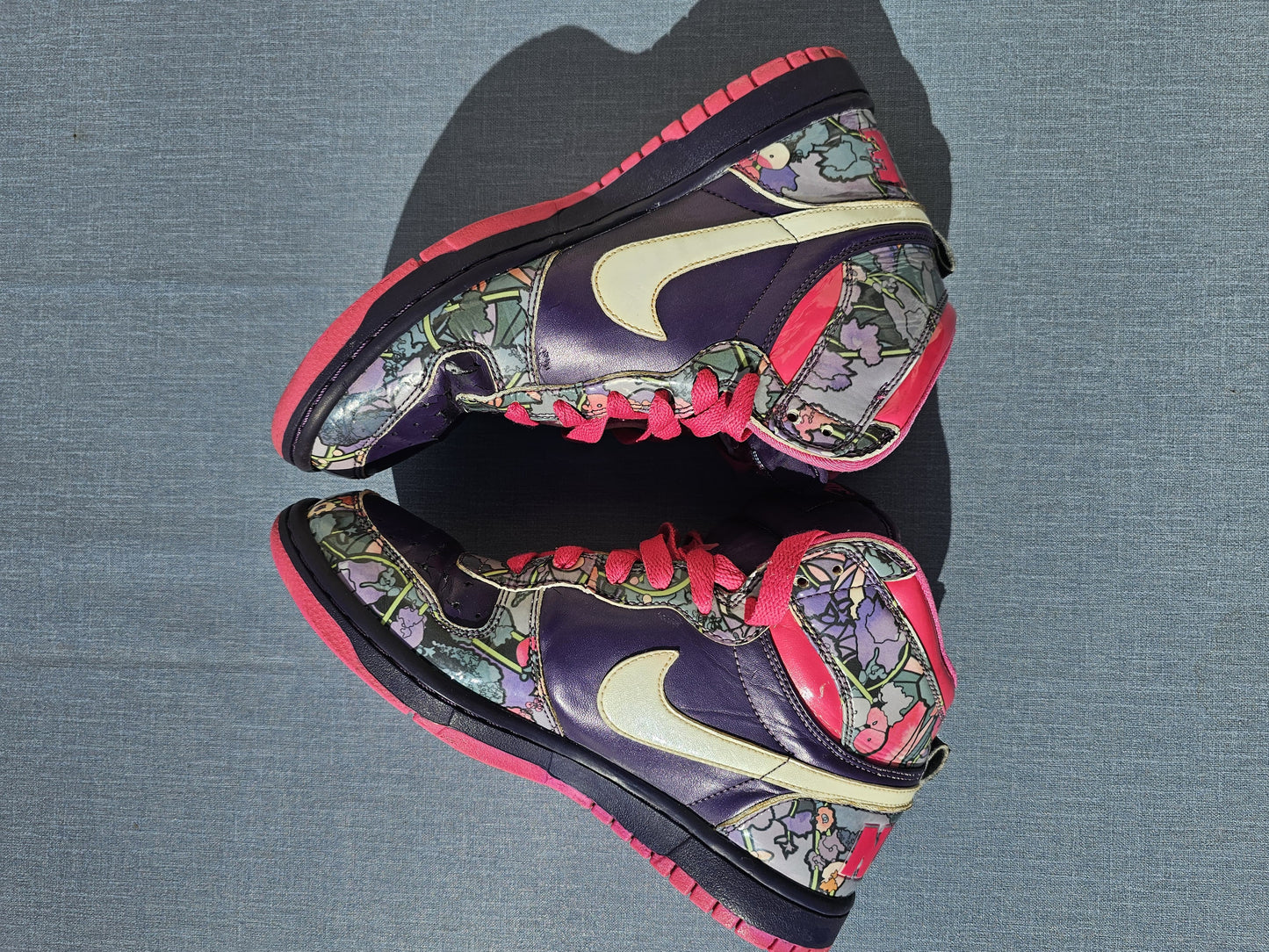 Nike Dunk-Women’s 2009 Vintage Grand High Top Trainers Sneakers UK 6 358858-511