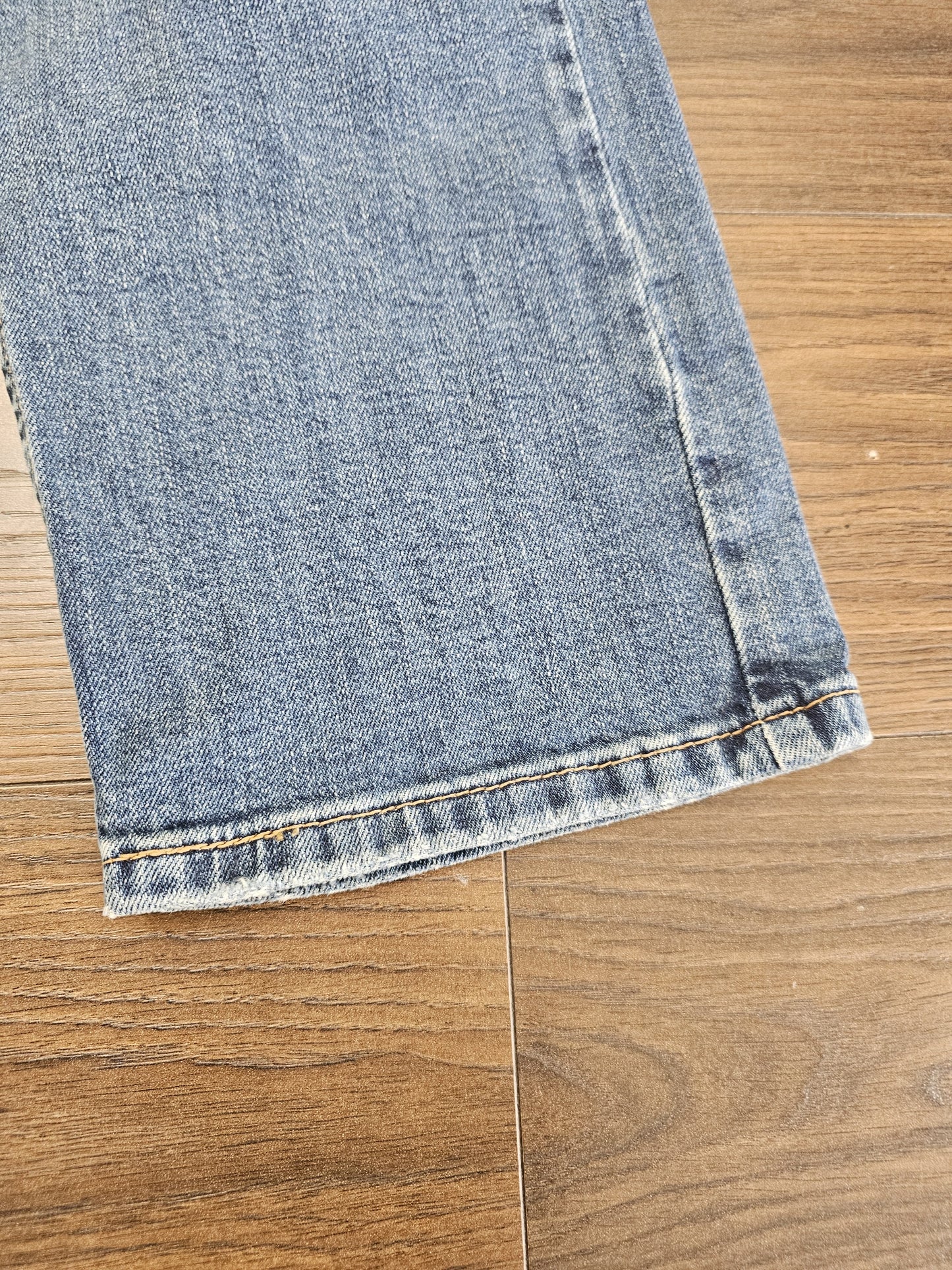 Levi's Mens Blue Jeans 513 Slim Straight Fit W34/28L Denim