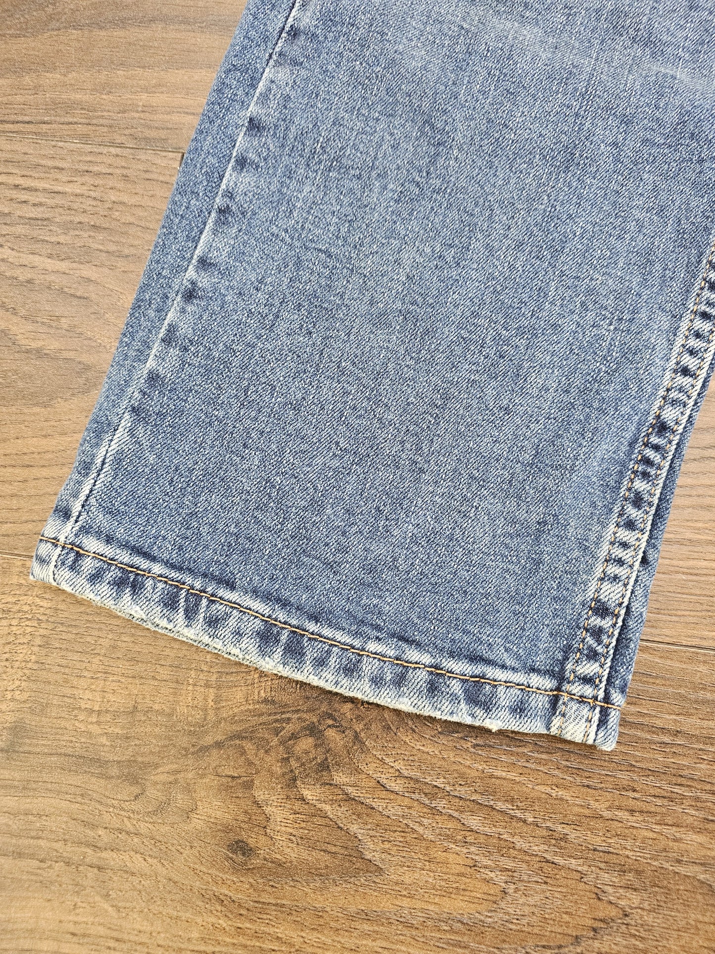 Levi's Mens Blue Jeans 513 Slim Straight Fit W34/28L Denim