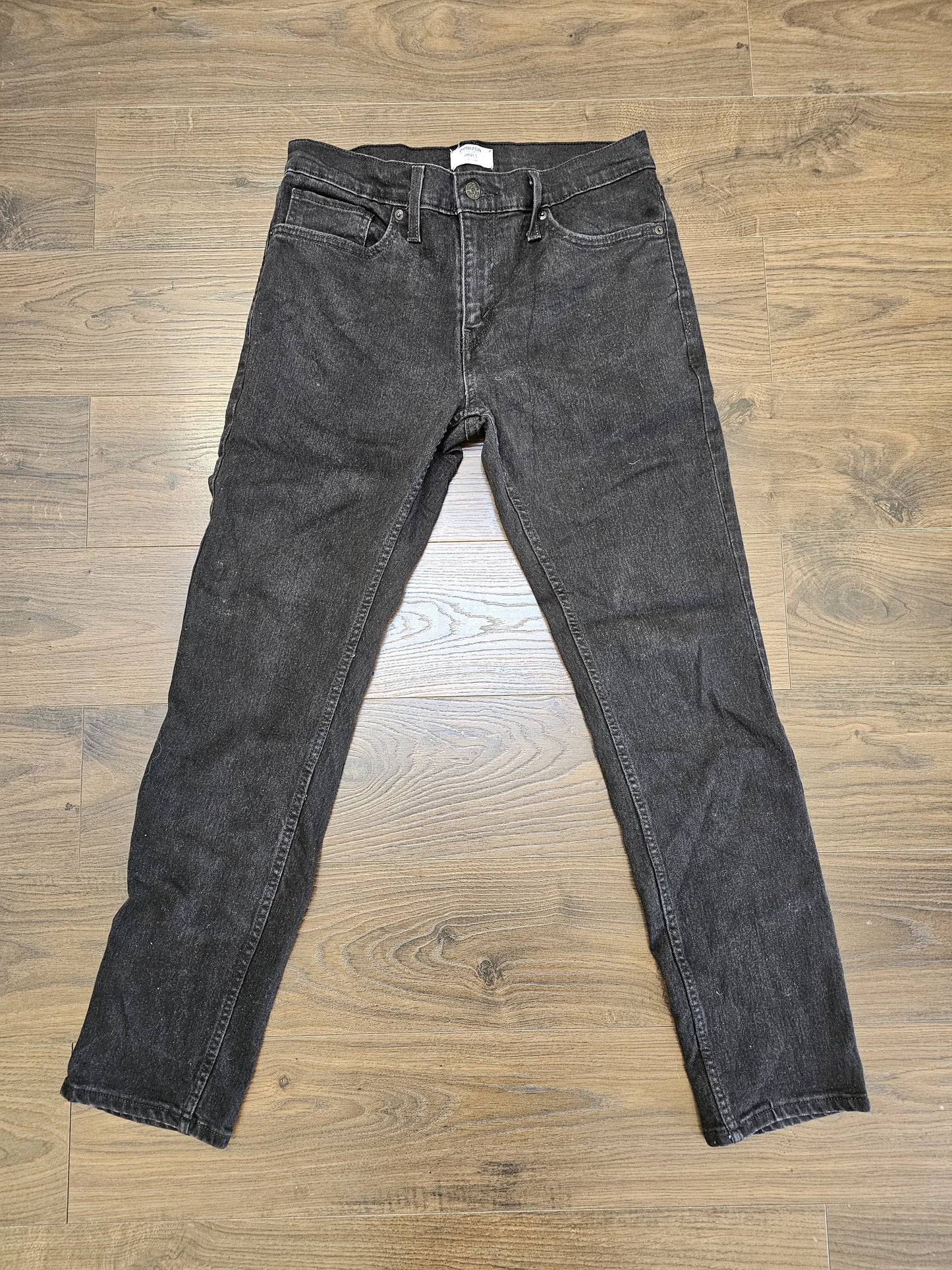 Levi's Mens Black Jeans 216 Slim Fit W31/30L Denim