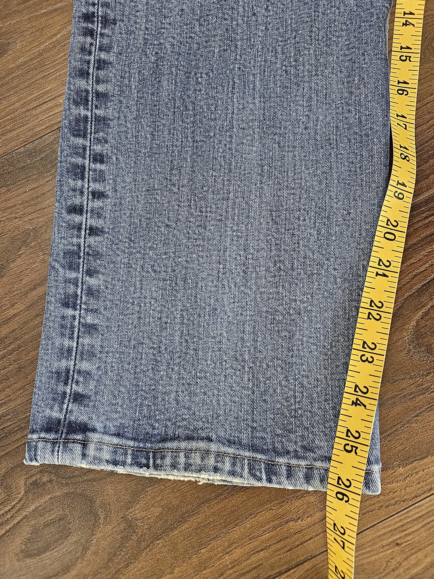 Levi's Mens Blue Jeans 514 Straight Fit W36/26L Denim