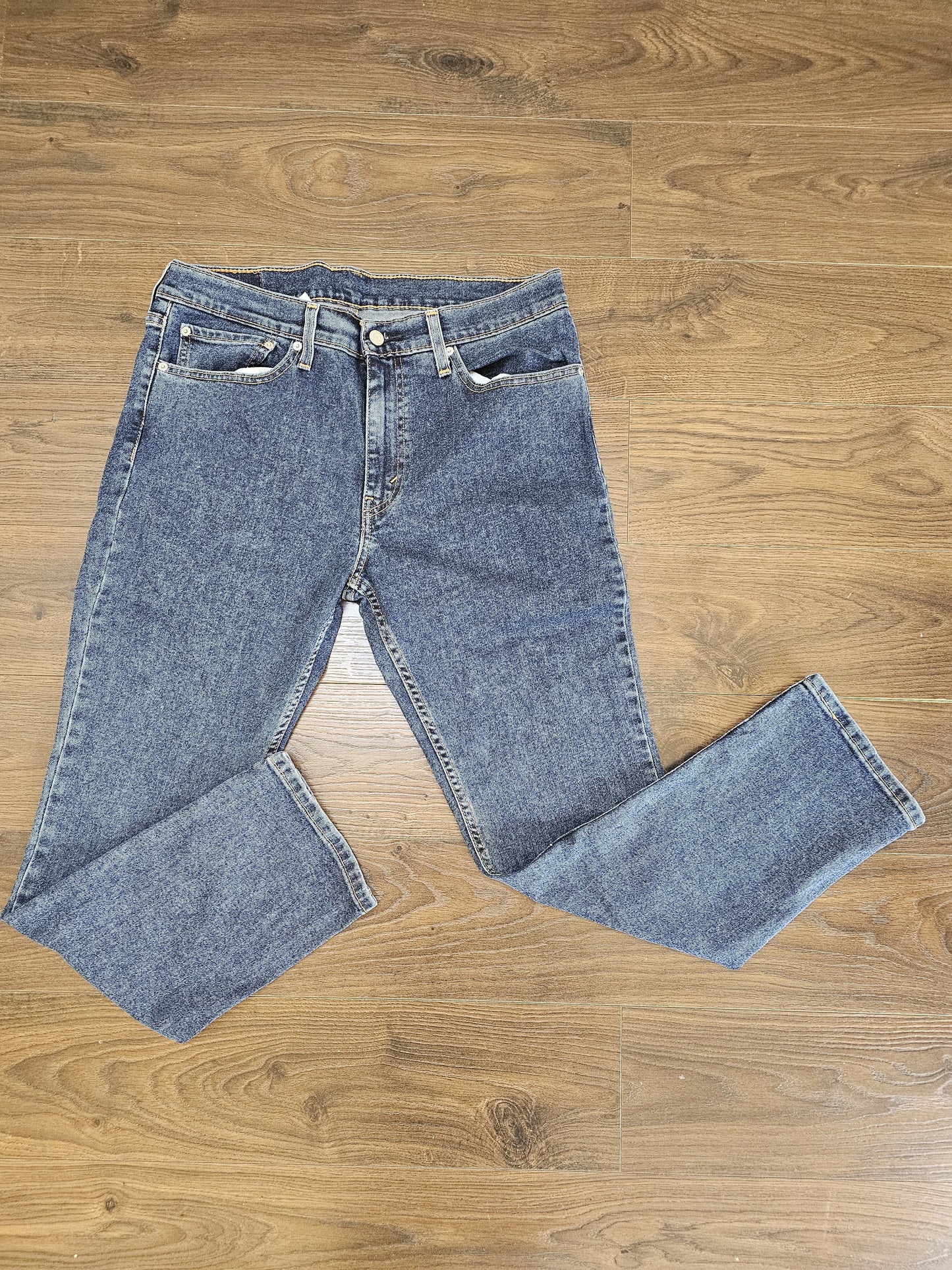 Levi's Mens Blue Jeans 511 Slim Fit W36/30L Denim