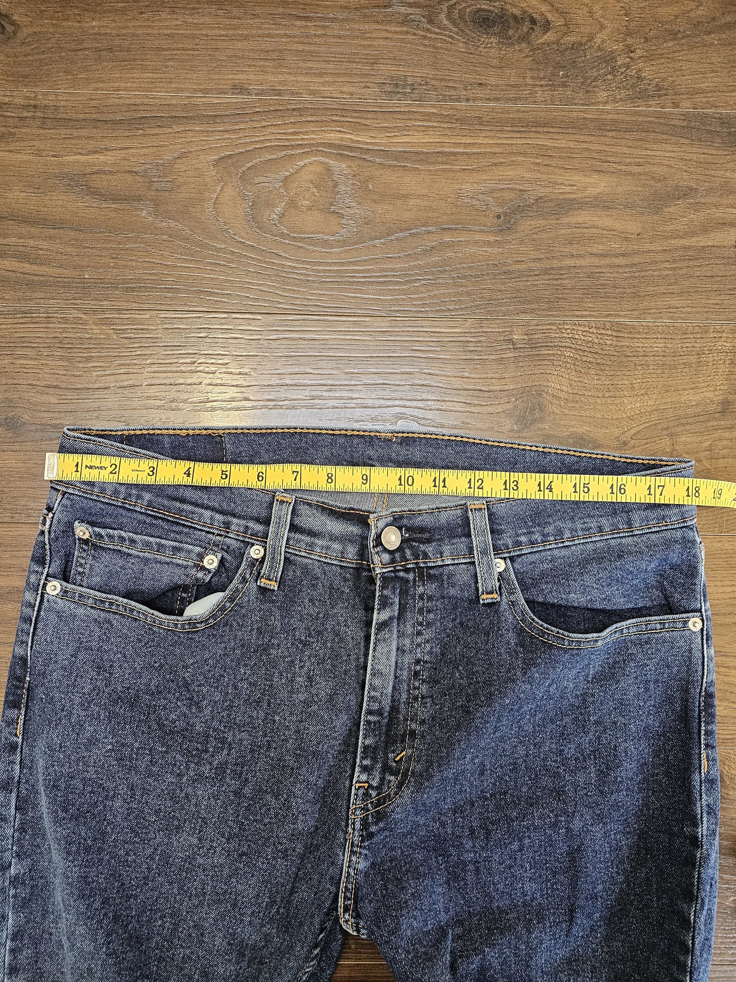 Levi's Mens Blue Jeans 511 Slim Fit W36/30L Denim