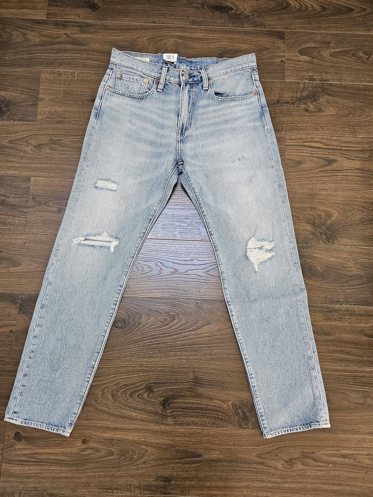 Levi's Ripped Mens Blue Jeans Lot: High Ball W32/30L Denim