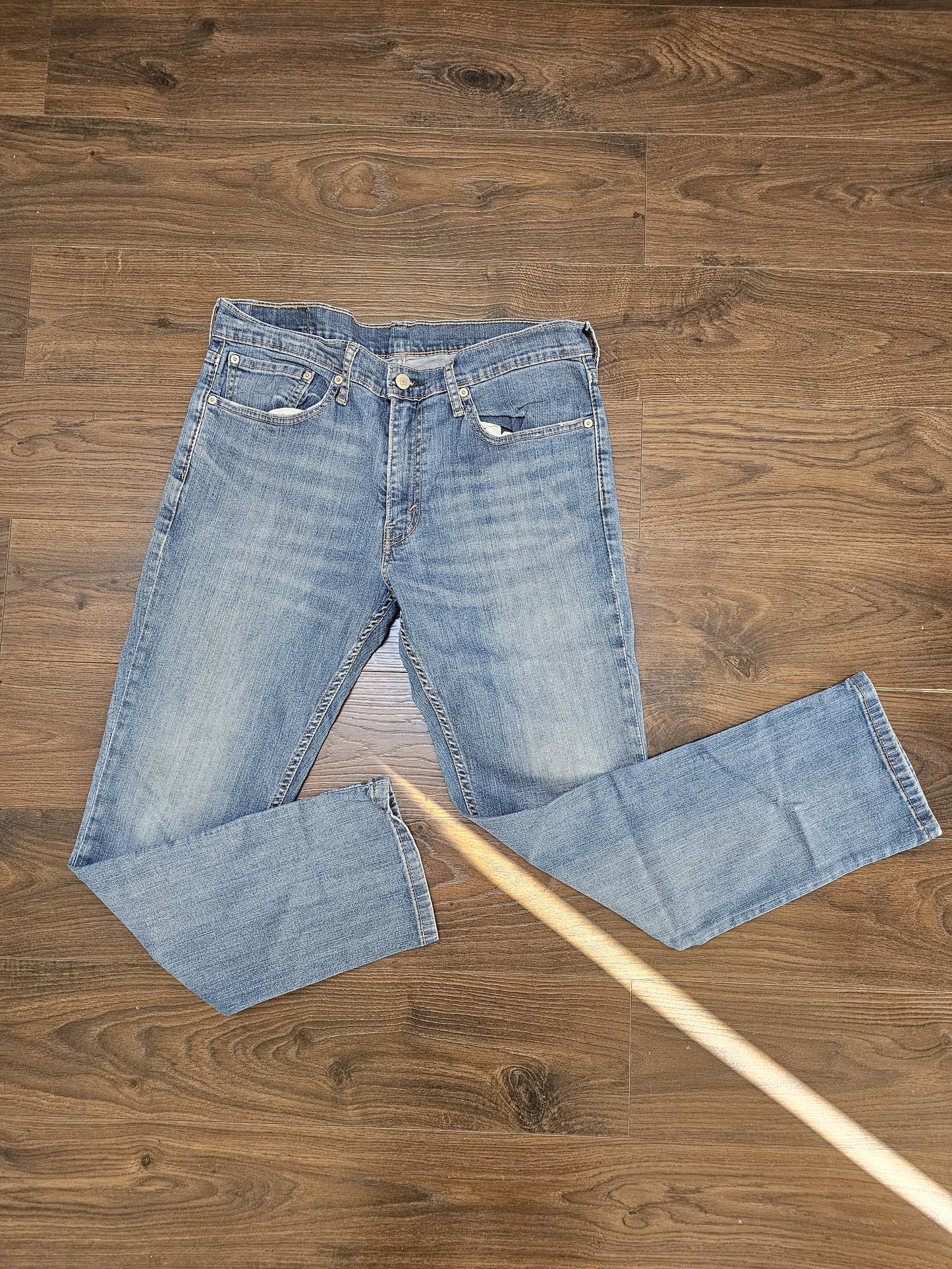 Levi's Mens Blue Jeans 511 Slim Fit W34/30L Denim