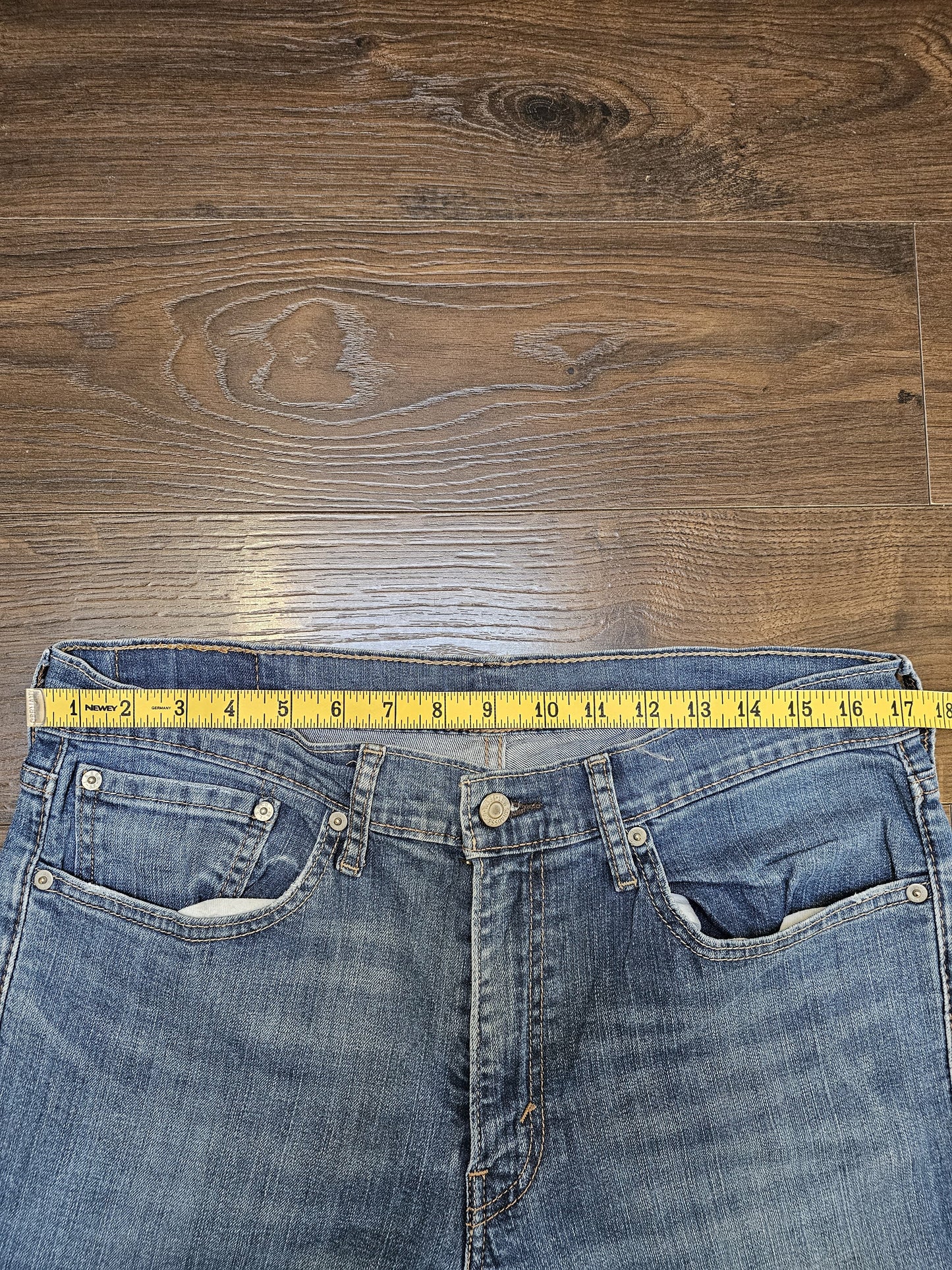 Levi's Mens Blue Jeans 511 Slim Fit W34/30L Denim